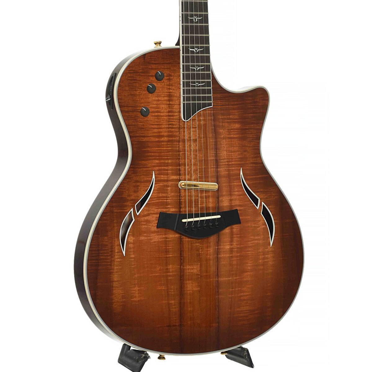 Front and side of Taylor T5C2 Koa Custom