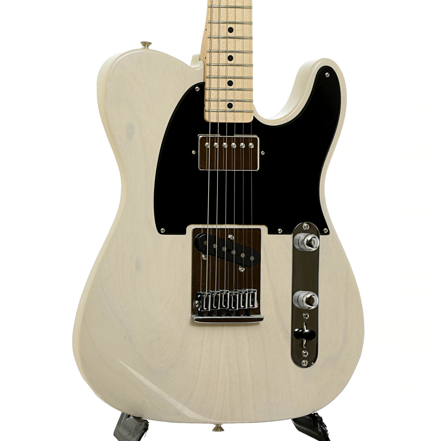 Front and side of Fender Custom Shop '52 Ash HS NOS Master Built Telecaster Electric Guitar 