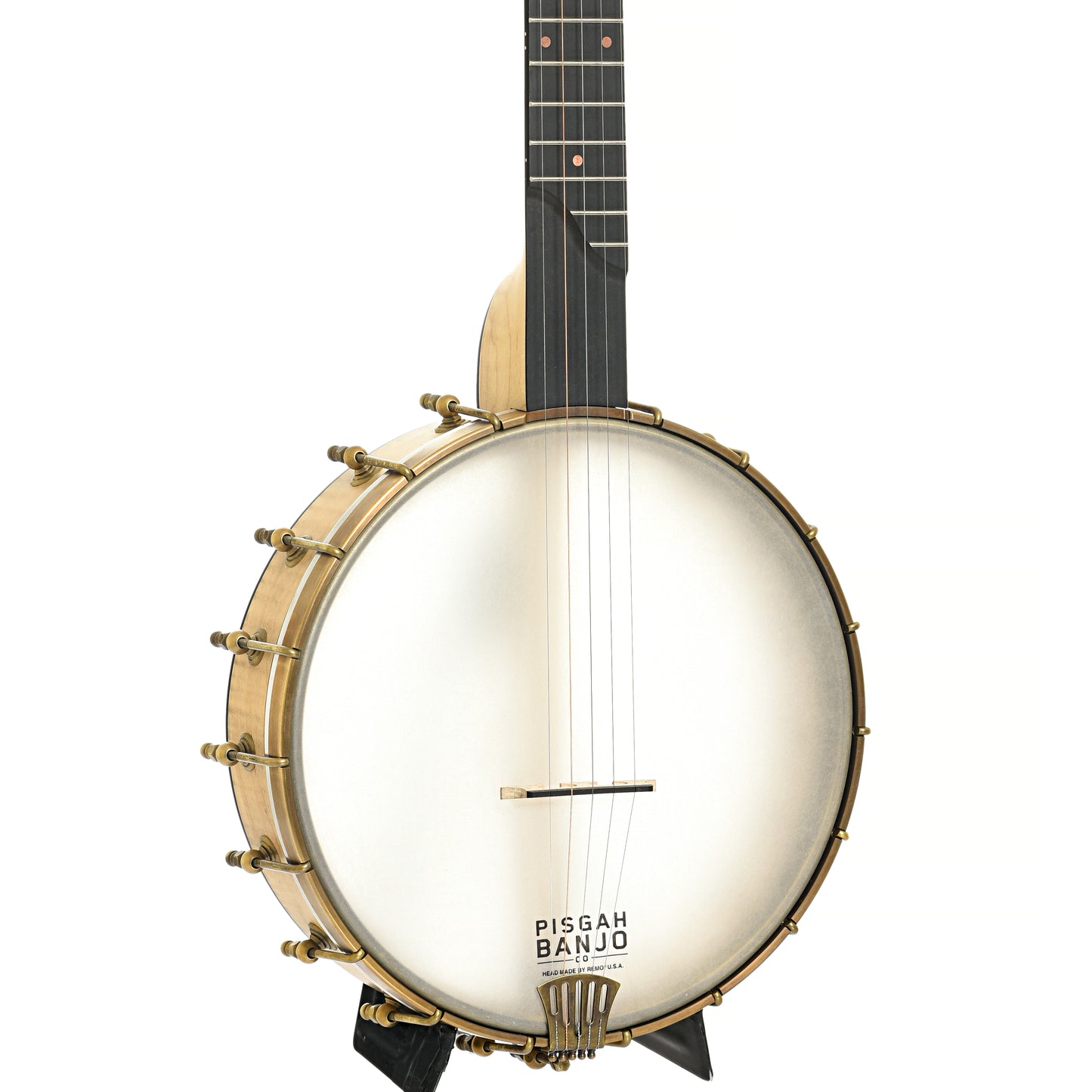 Front of Pisgah Banjo Co. 11" Laydie Openback Banjo