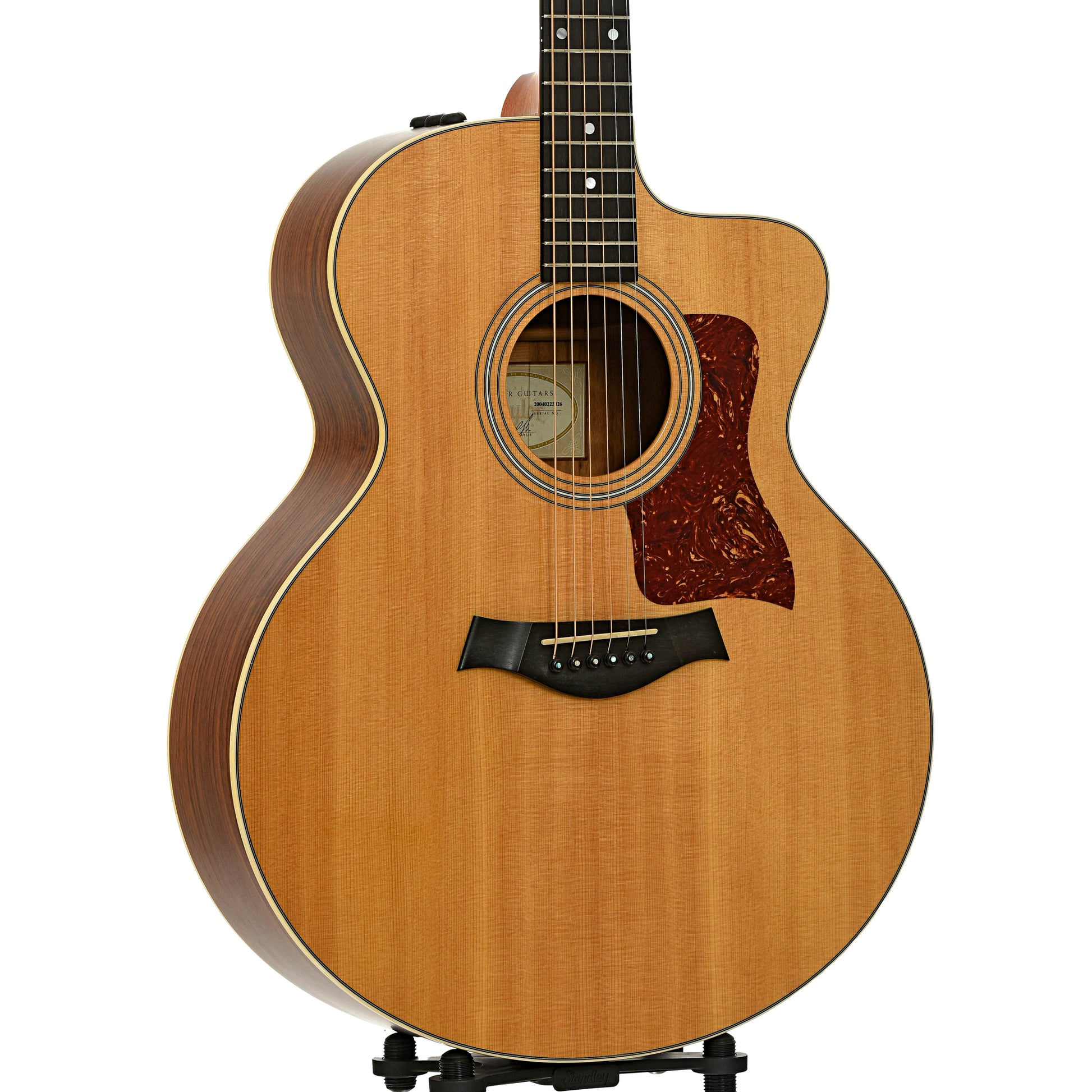 Front and side of Taylor 415-CE Jumbo Acoustic-Electric Guitar