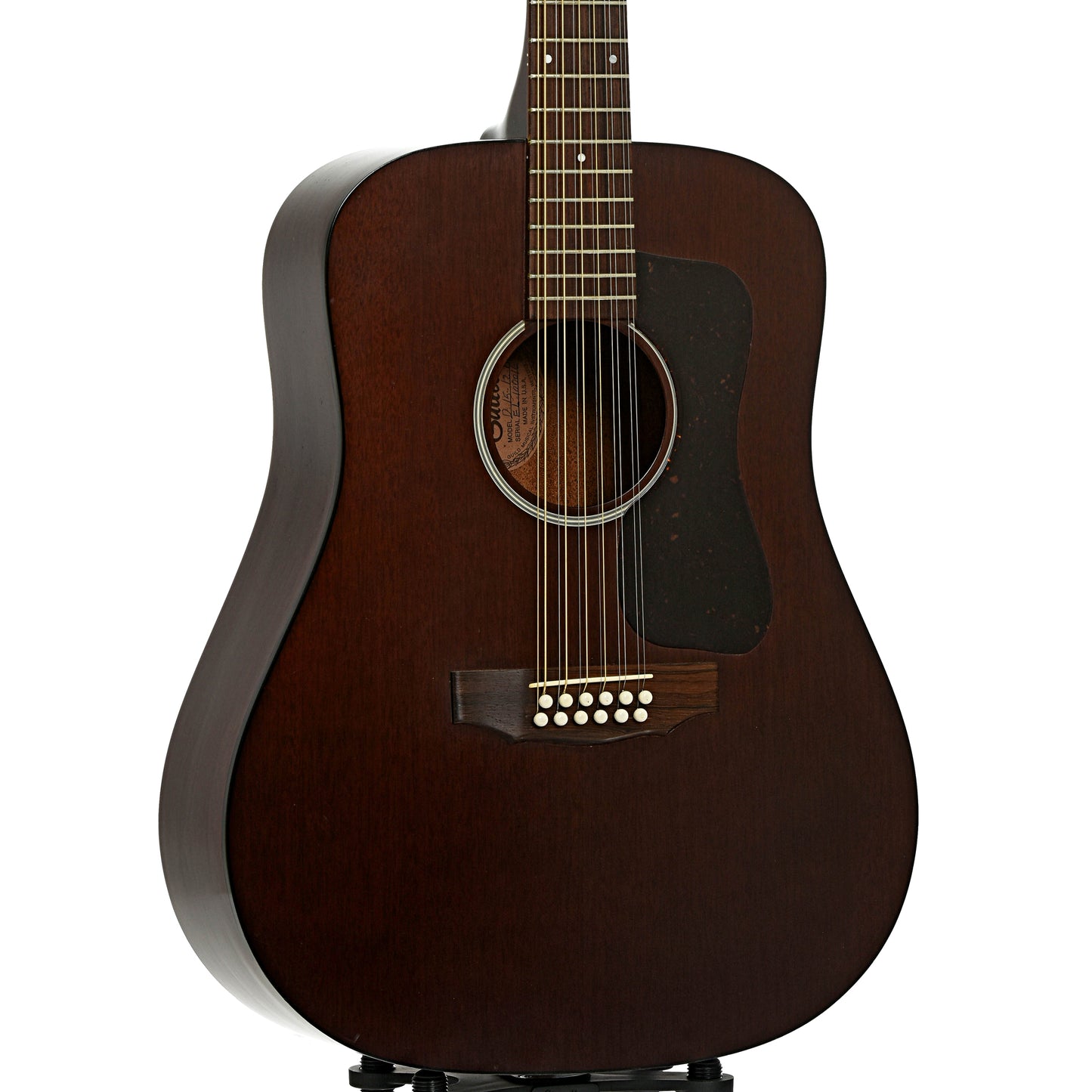 Front and side of Guild D15-12M 12-String Guitar