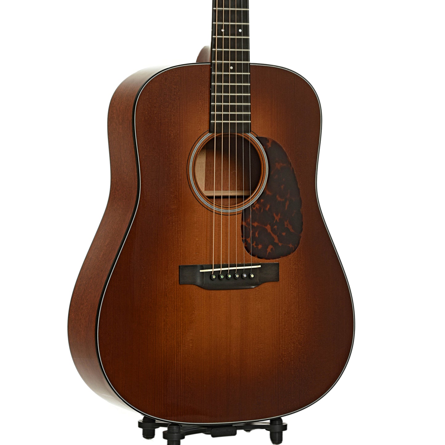 Front and side of Martin D-18GE Custom Acoustic Guitar