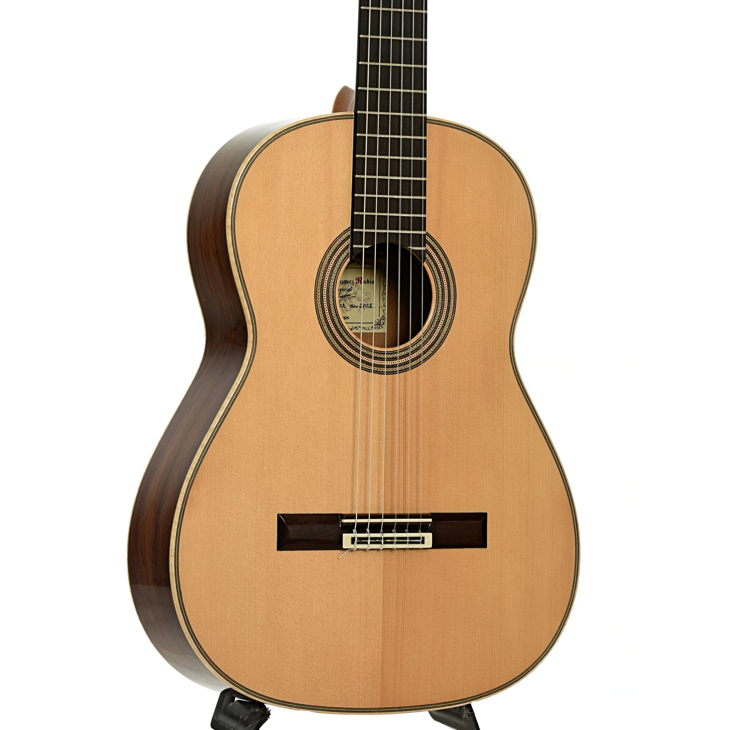 Front and side of G.V. Rubio Hauser Model Classical Guitar