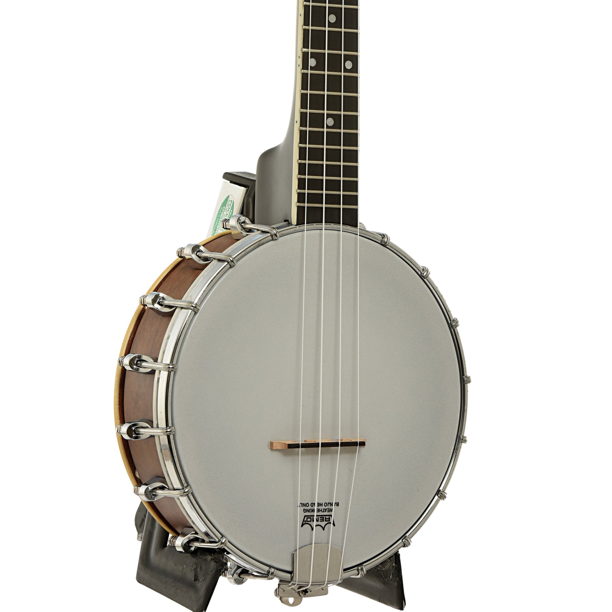 front and side of Gold Tone Tenor Banjo-Ukulele