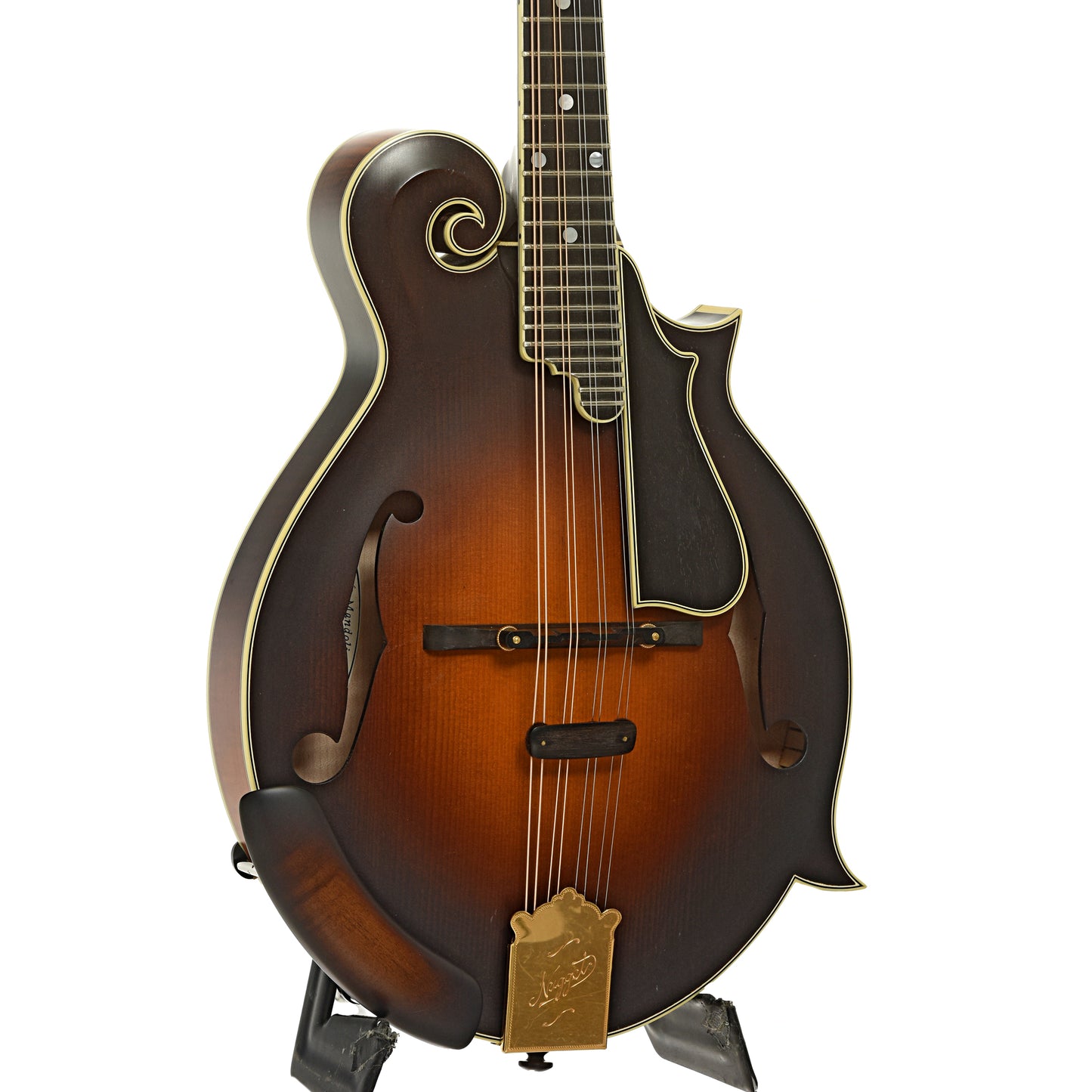 Front and side of Nugget F Mandolin 