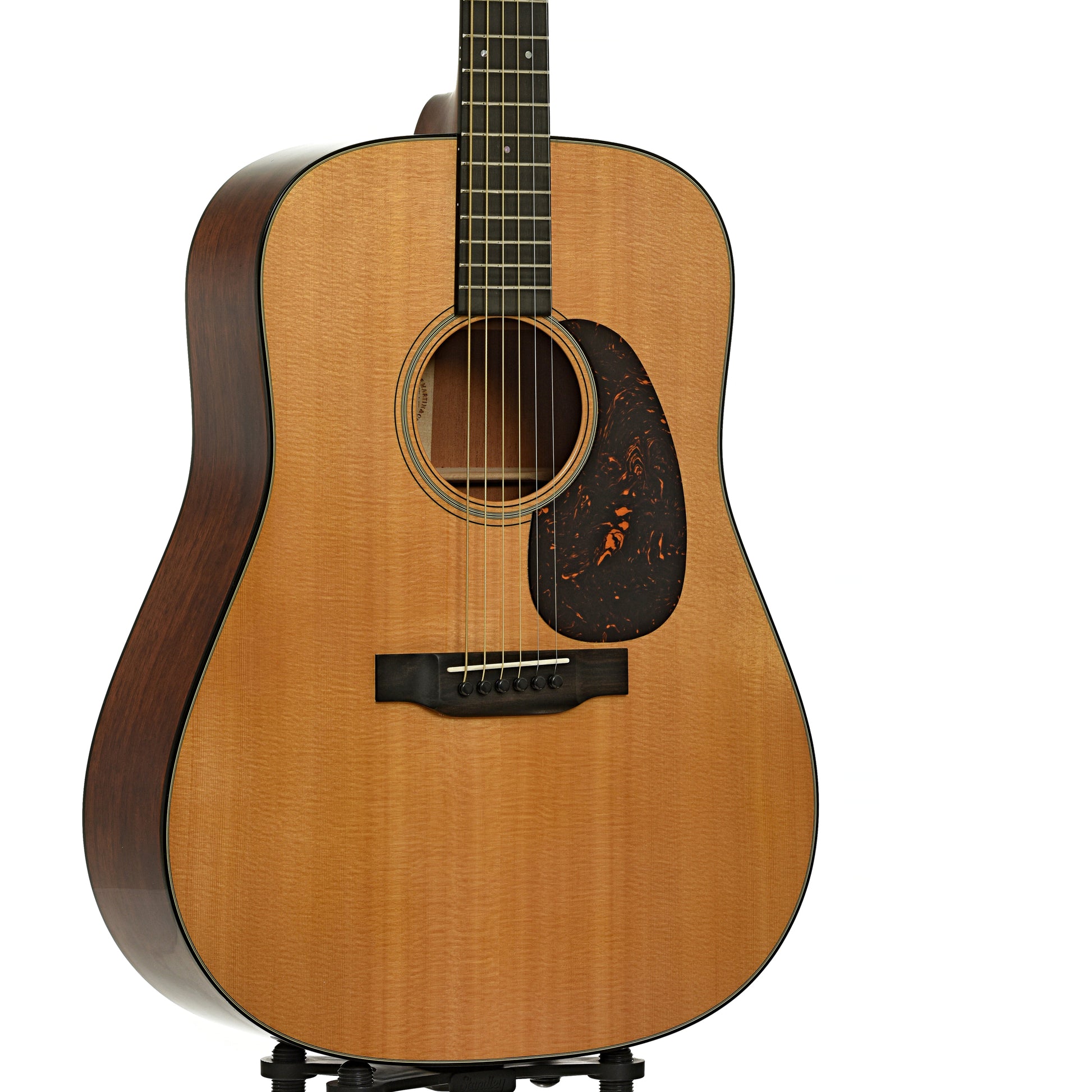 Front and side of Martin D-18 Acoustic Guitar 