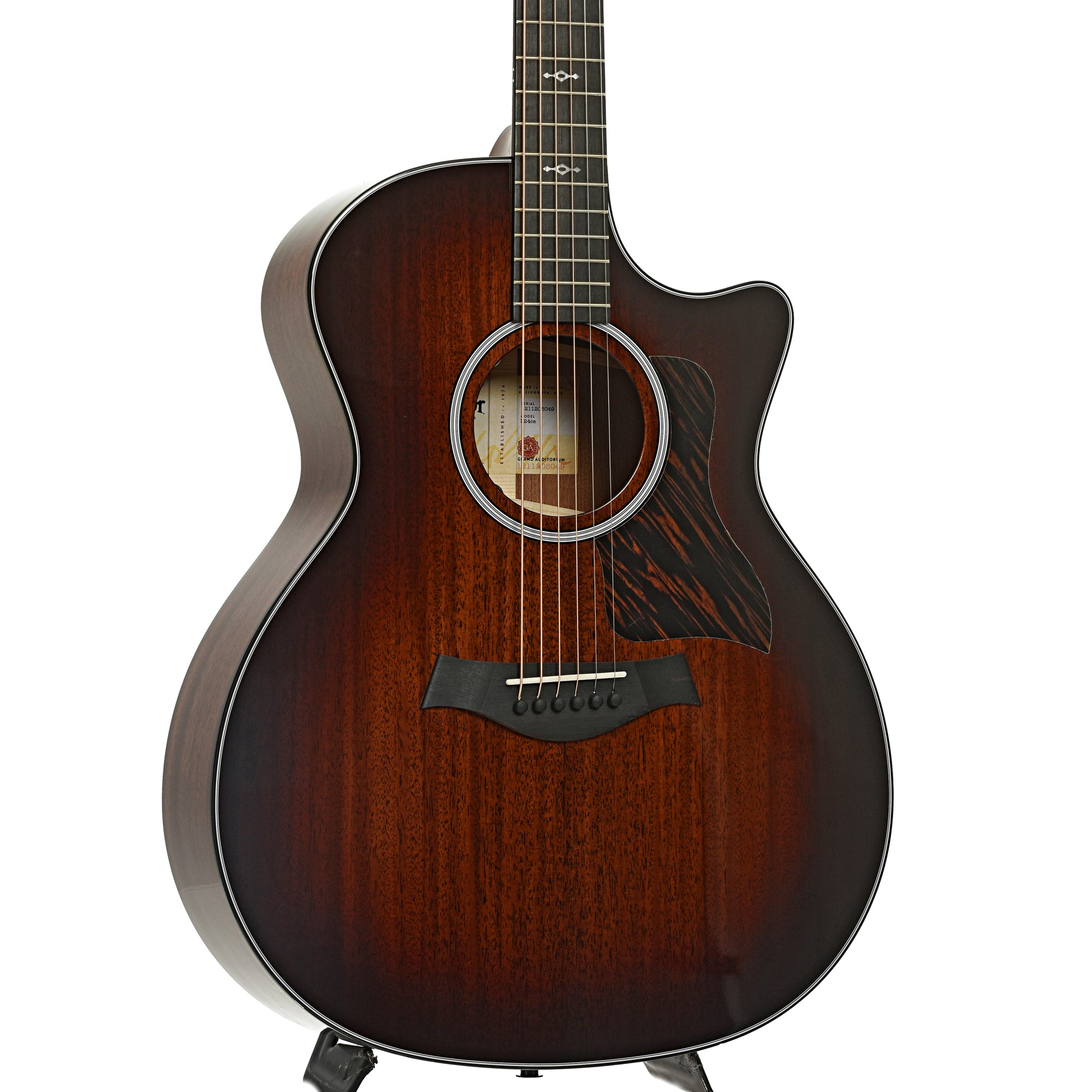 Front and side of Taylor Next Generation 324ce Acoustic Guitar