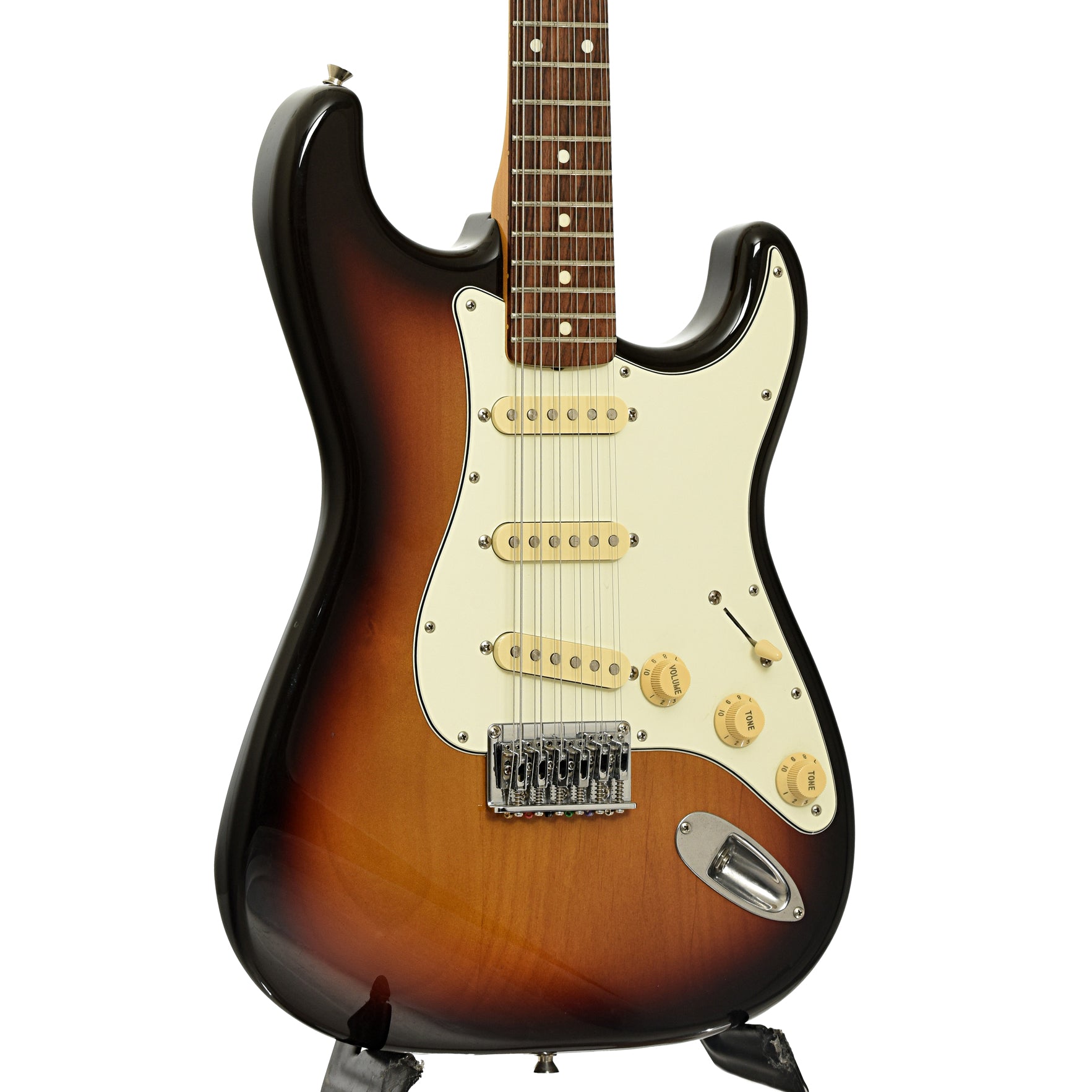 Front and side of Fender Stratocaster XII Twelve String Electric Guitar