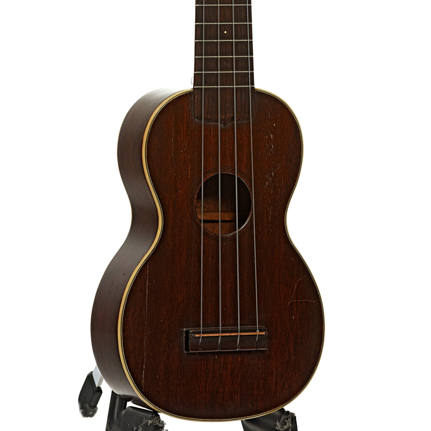 Front and side of Martin Style 2 Soprano Ukulele 