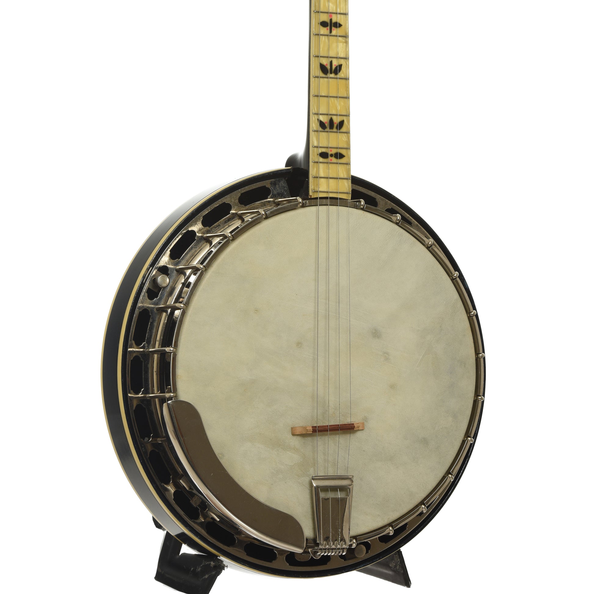 Front and side of Gibson TB-11 Tenor Banjo  