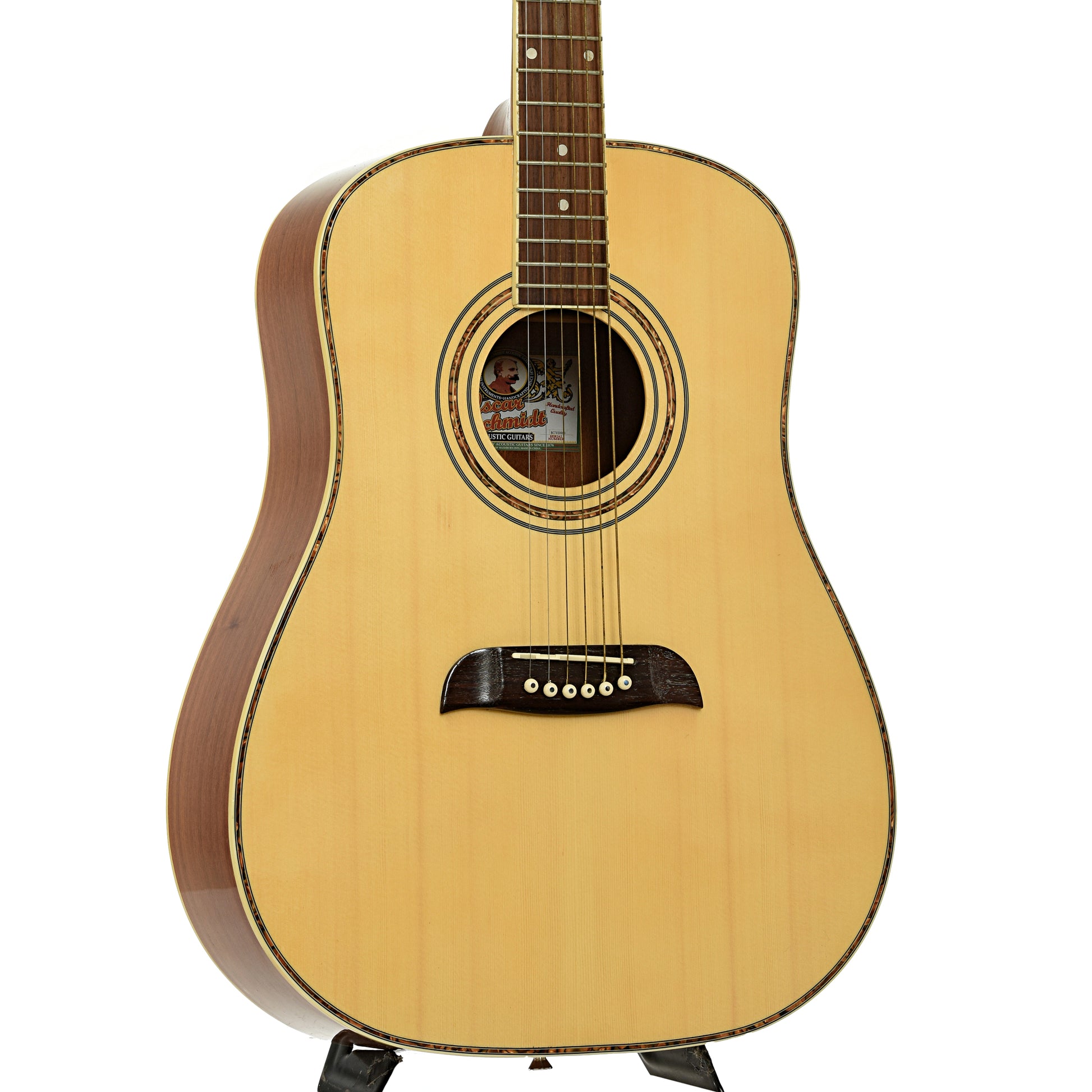 Front and side of Oscar Schmidt by Washburn OG2NLH
