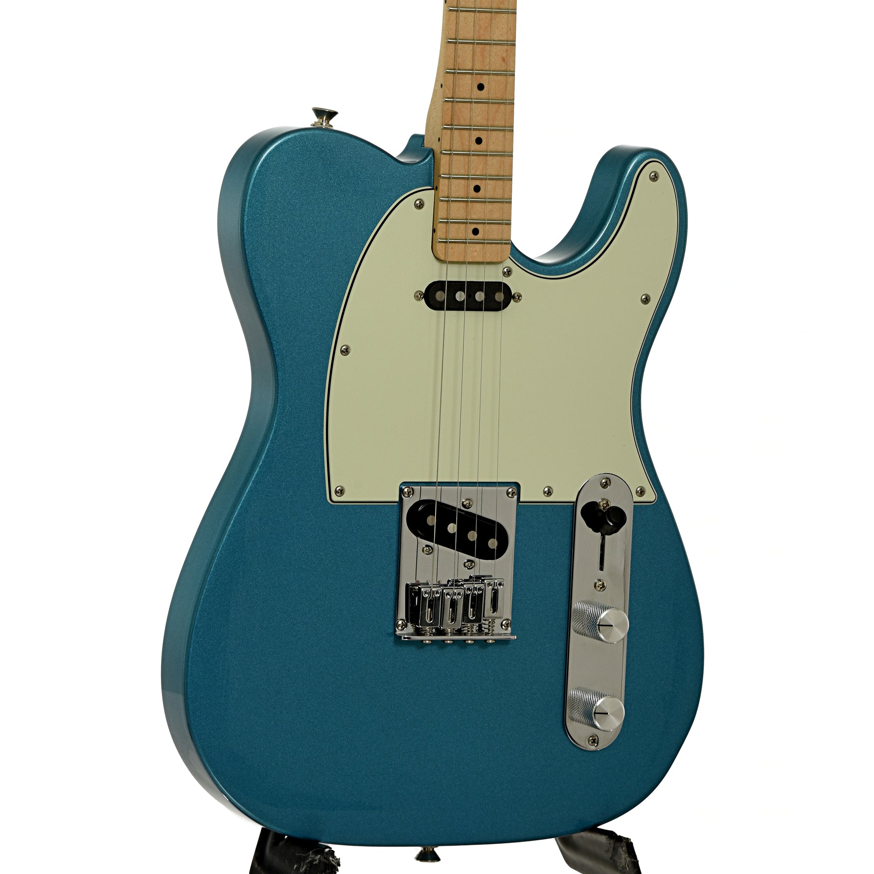 Front and side of Fender Alternate Reality Tenor Telecaster Electric Guitar