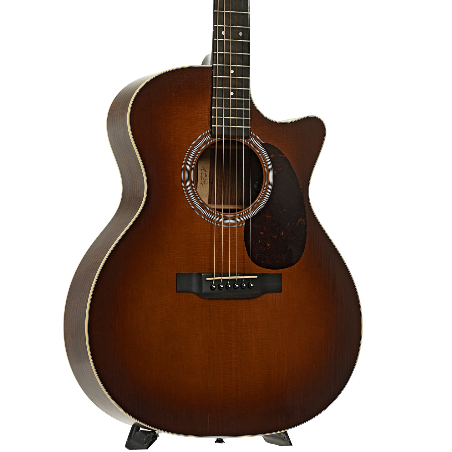 Front and side of Martin GPC 16 Special Acoustic Electric Guitar 