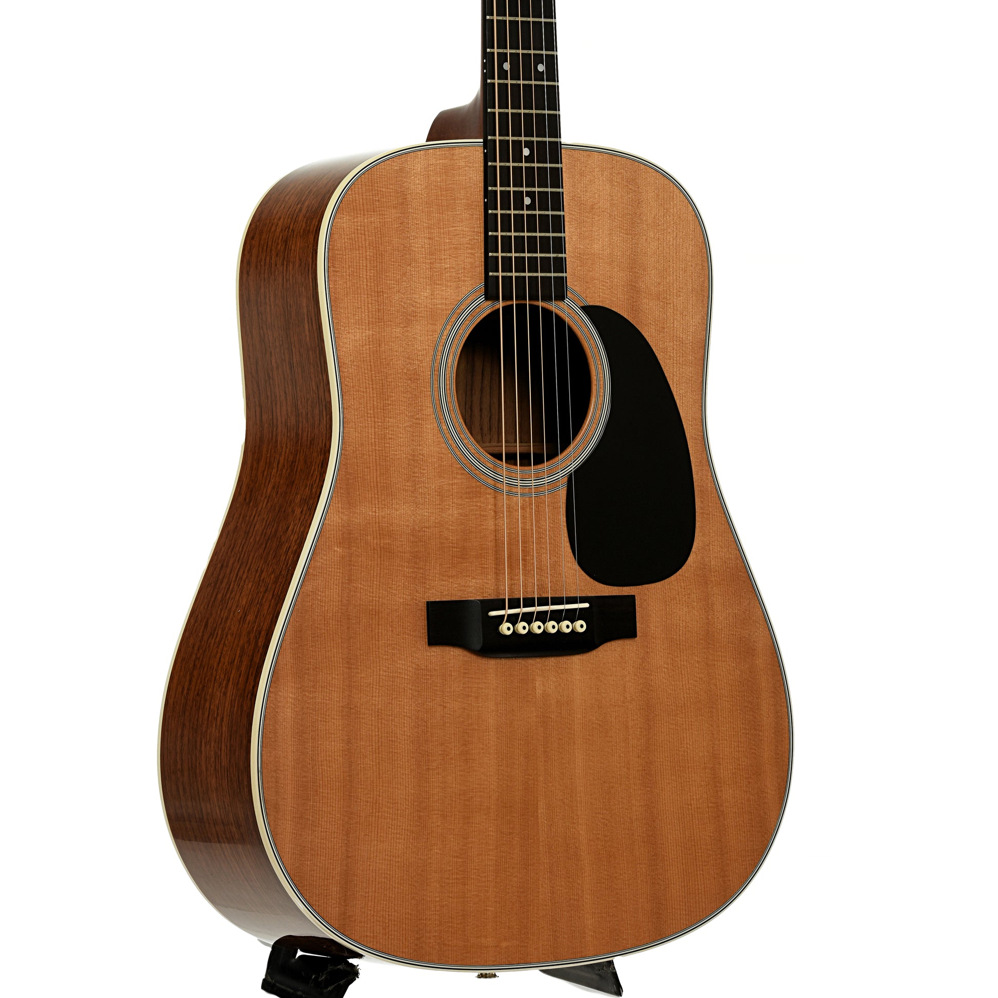 Front and side of Martin D-28 Acoustic Guitar