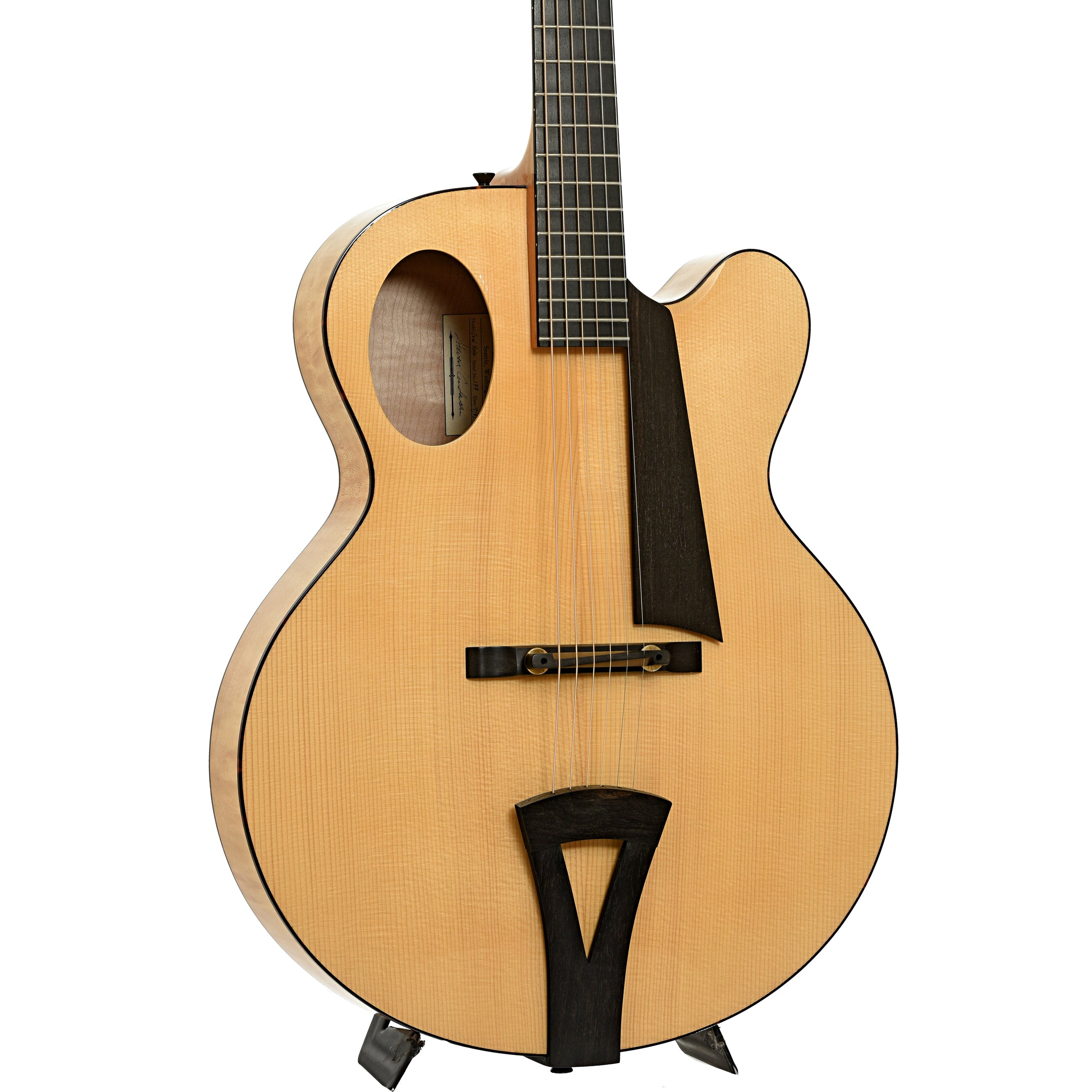 Andersen 17 in. Oval Hole Archtop Acoustic Guitar (1994) – Elderly