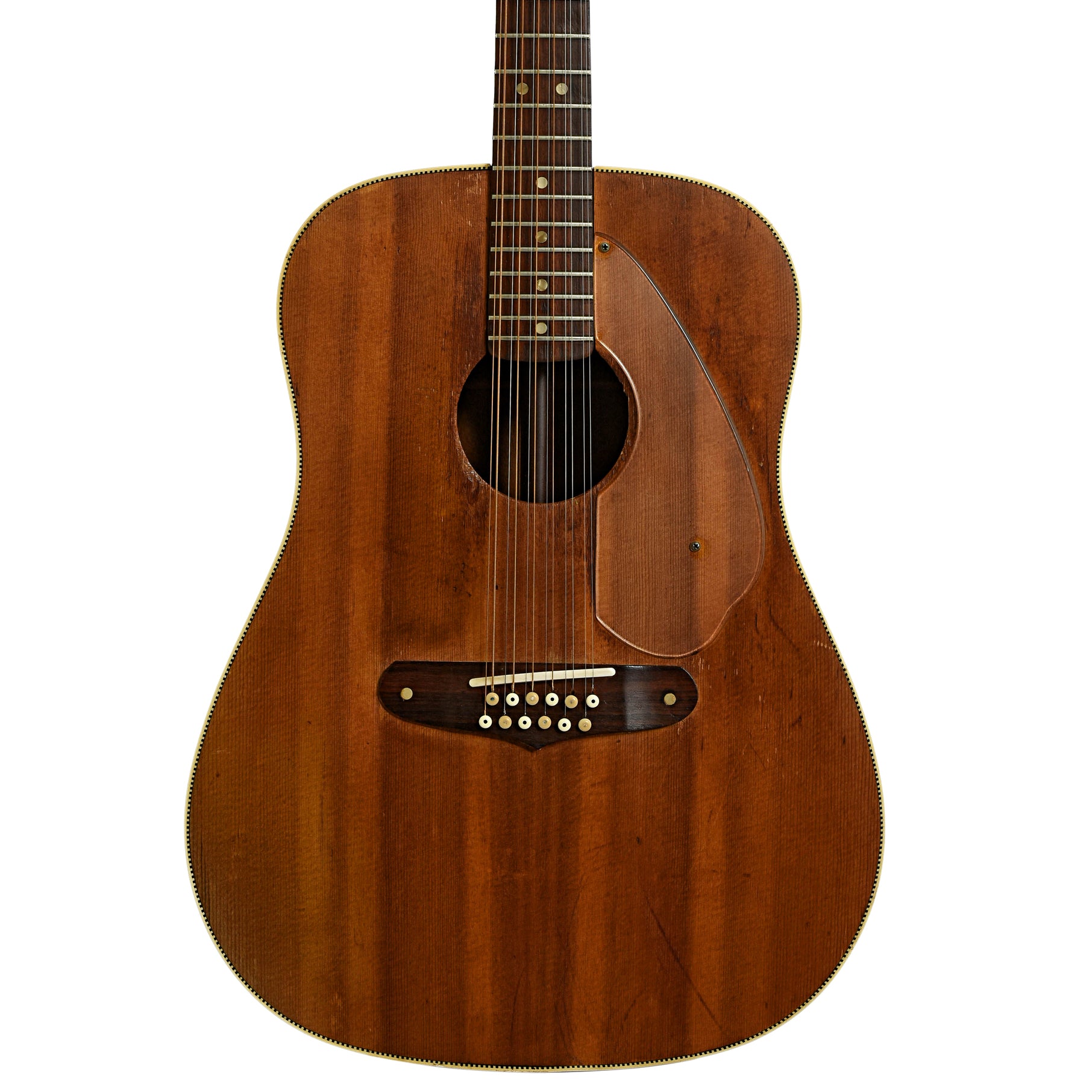 Front of Fender Shenandoah V2 12-String Acoustic Guitar