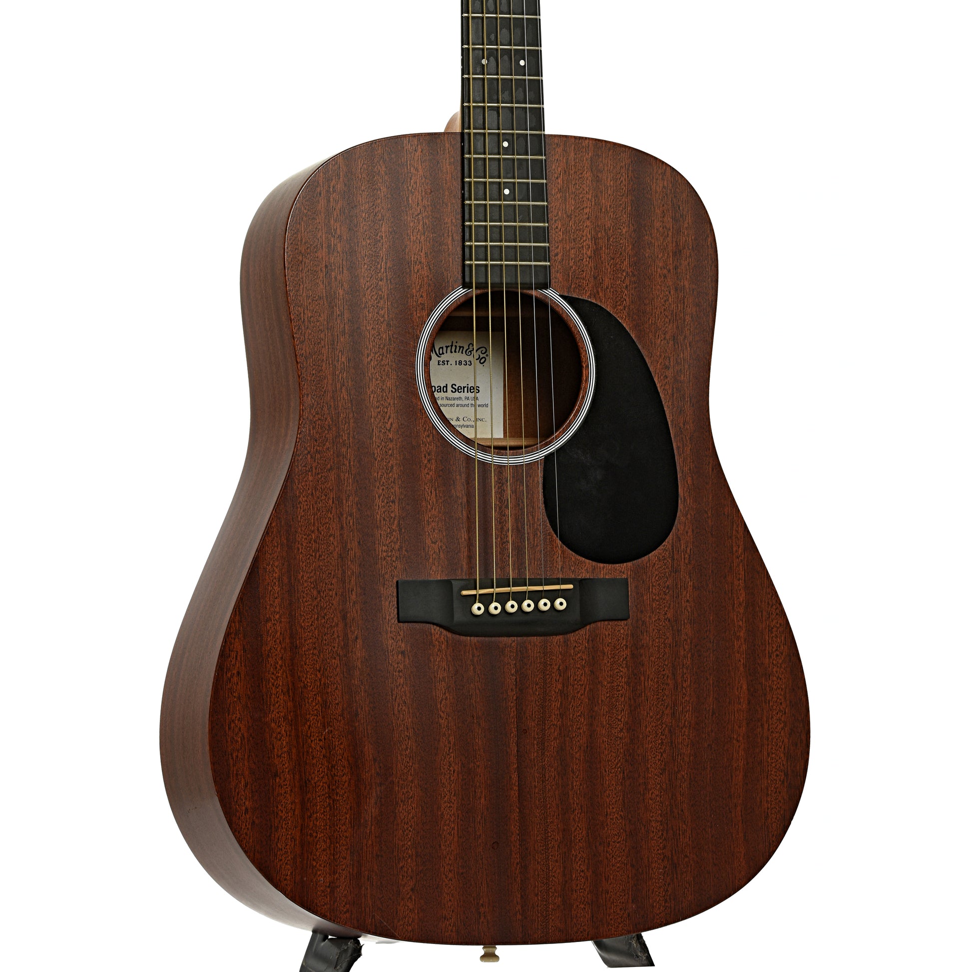 Front and side of Martin DRS1 Acoustic Guitar 