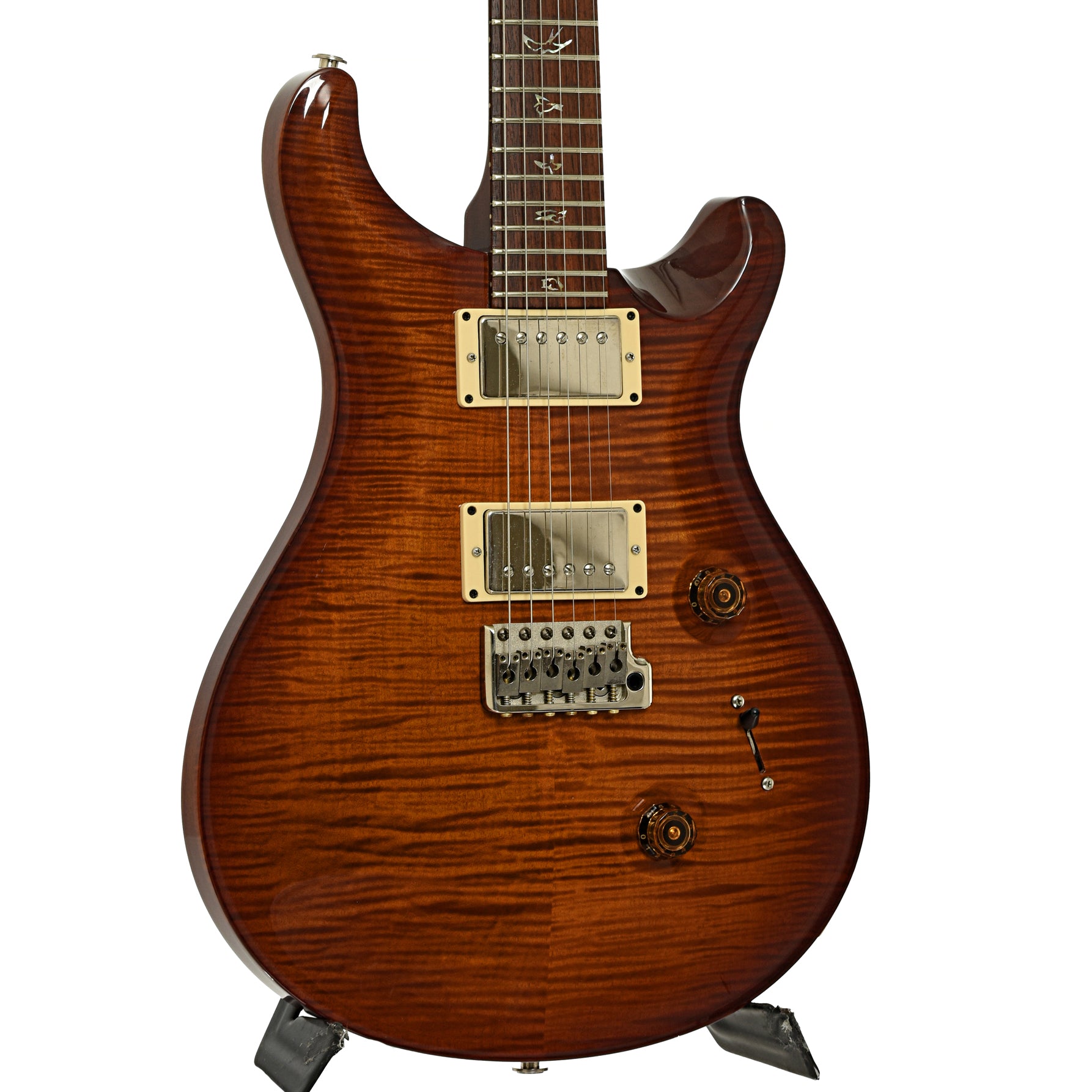 Front and side of PRS Custom 24 10-Top Electric Guitar 