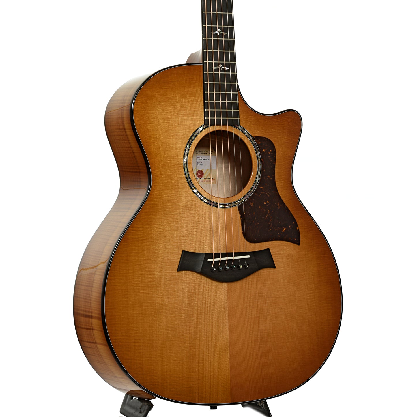 Front and side of Taylor Next Generation 614ce Acoustic-Electric Guitar