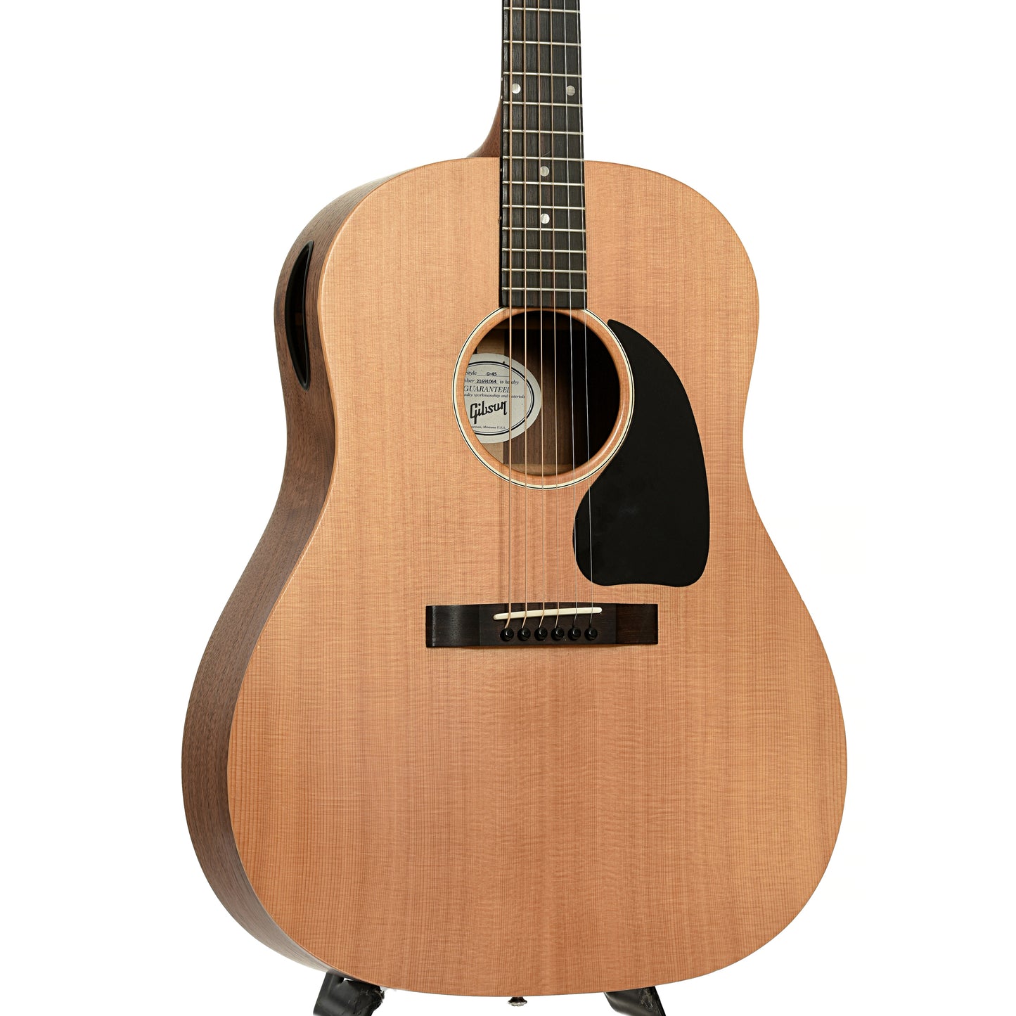 Front and side of Gibson G-45 Acoustic Guitar 