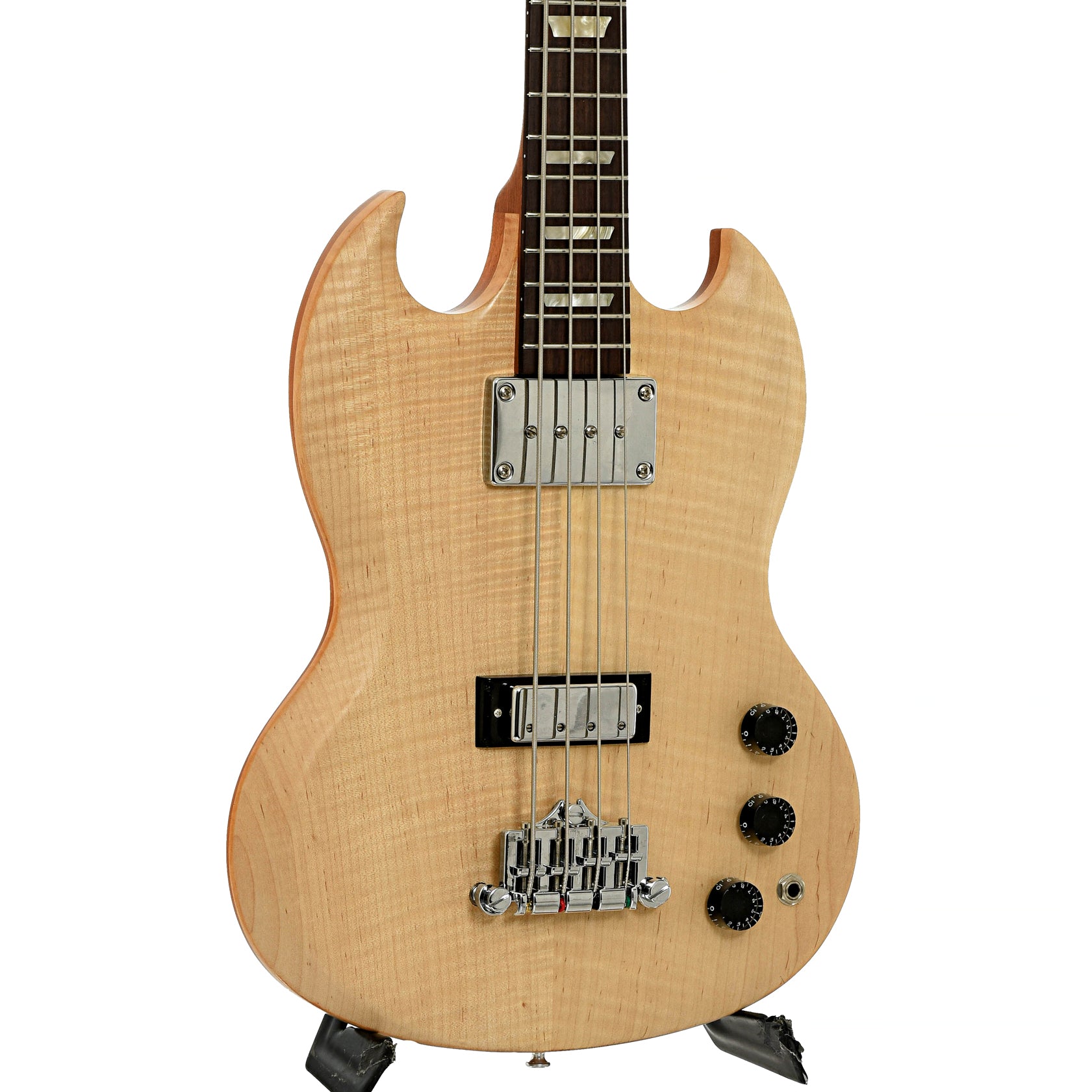 Front and side of Gibson SG Supreme Electric Bass  