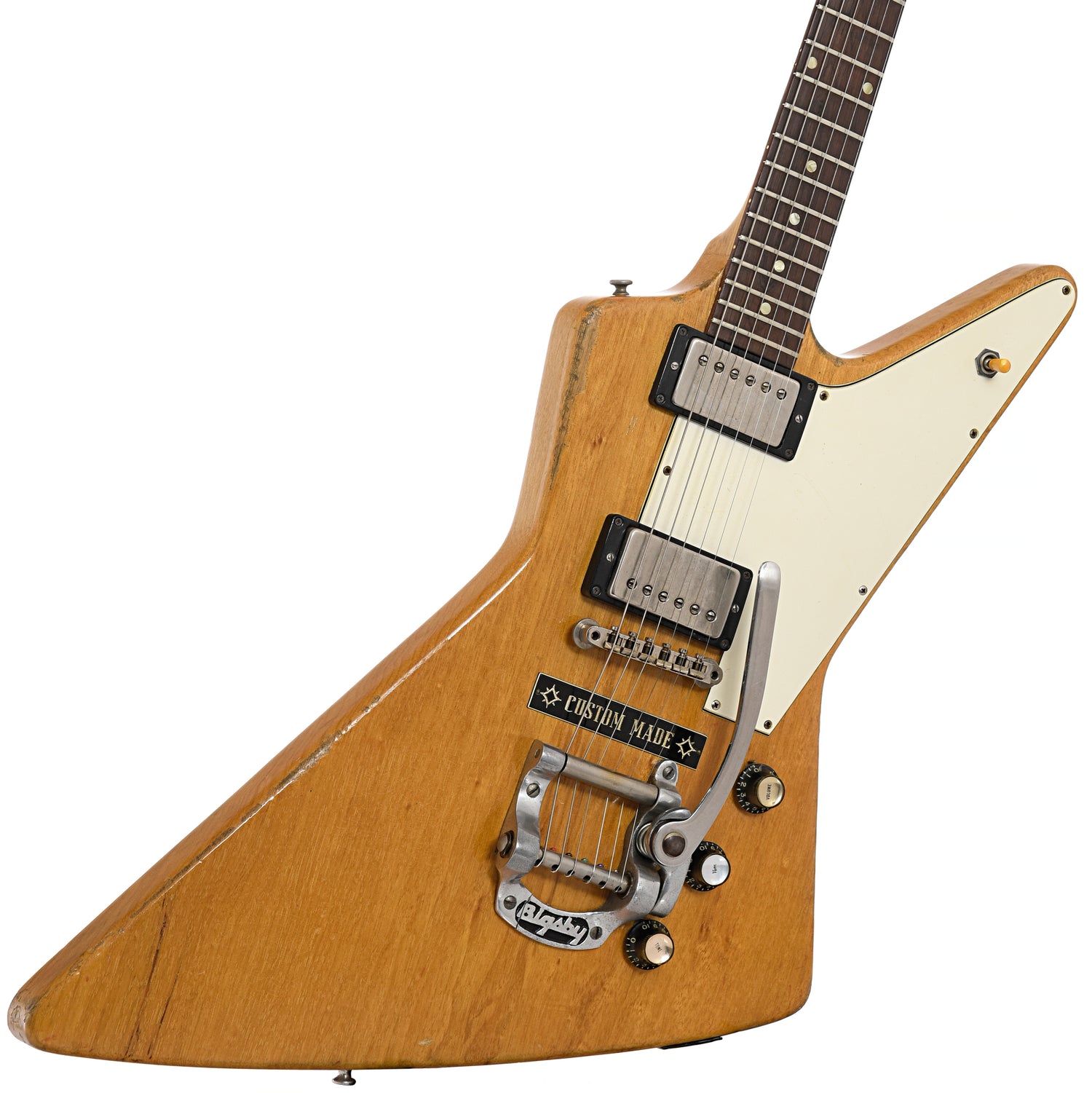 Front and side of Gibson Explorer Electric Guitar (1963)