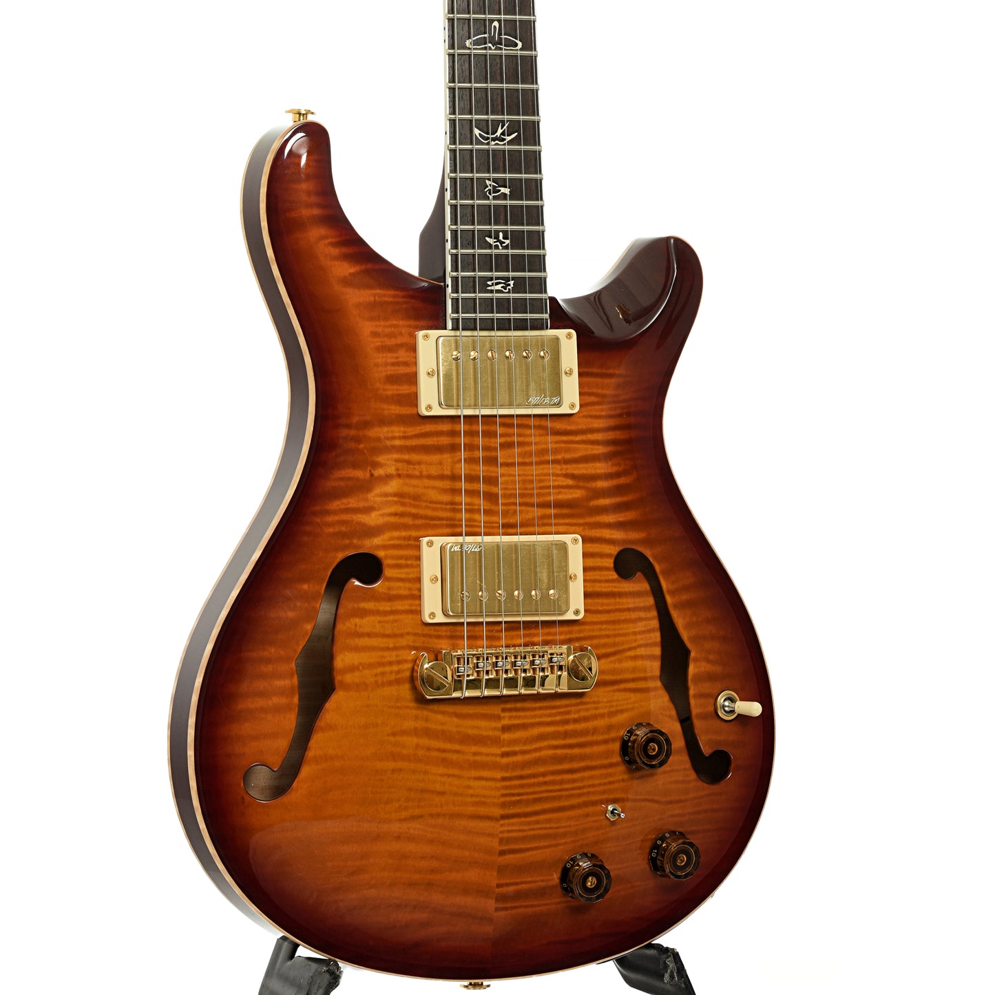 Front and side of PRS Hollowbody II Electric Guitar                                                                                                                    