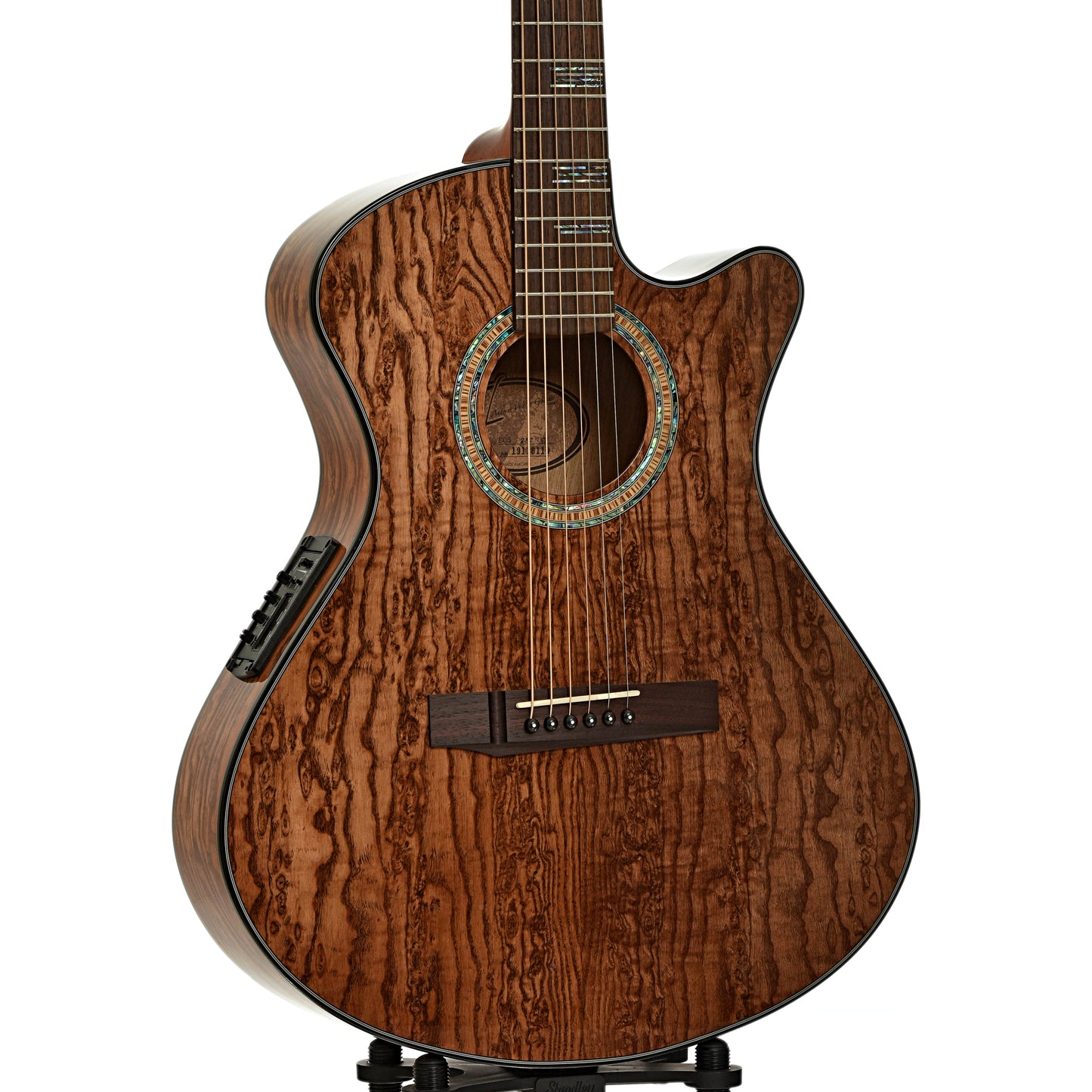 Front and side of Andrew White EOS 2A2 Acoustic-Electric Guitar