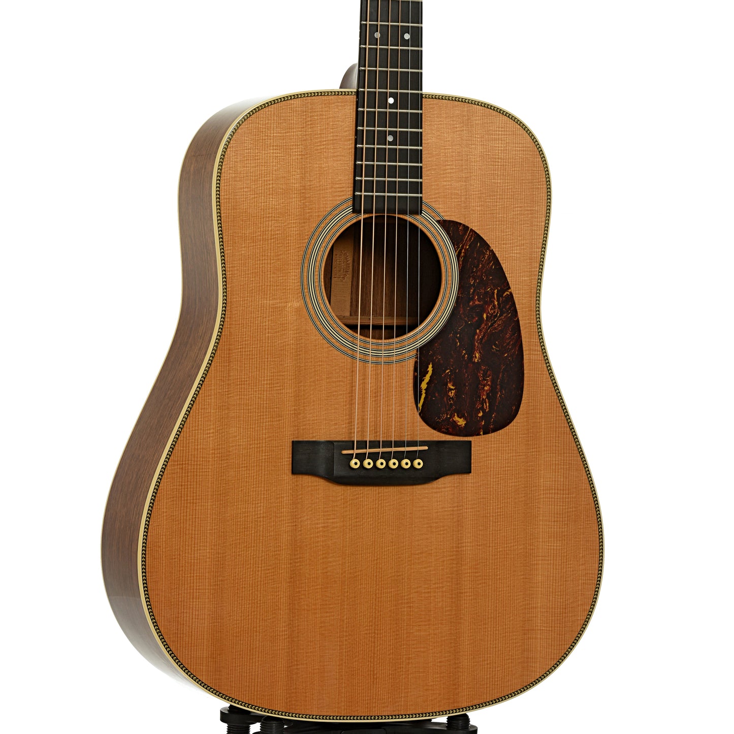 Front and side of Martin HD-28 Acoustic Guitar