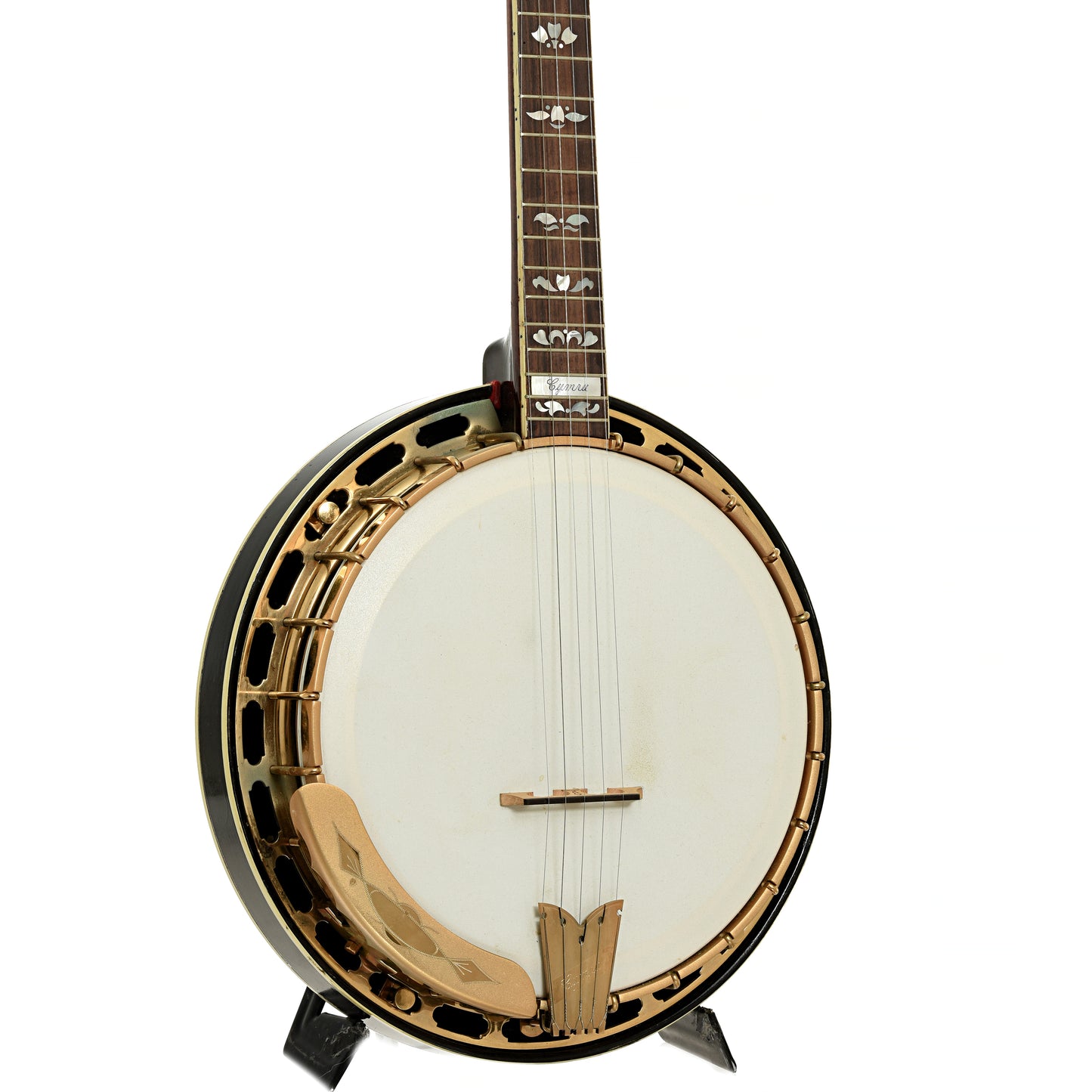 Front and side of Cymru Parts Resonator Banjo