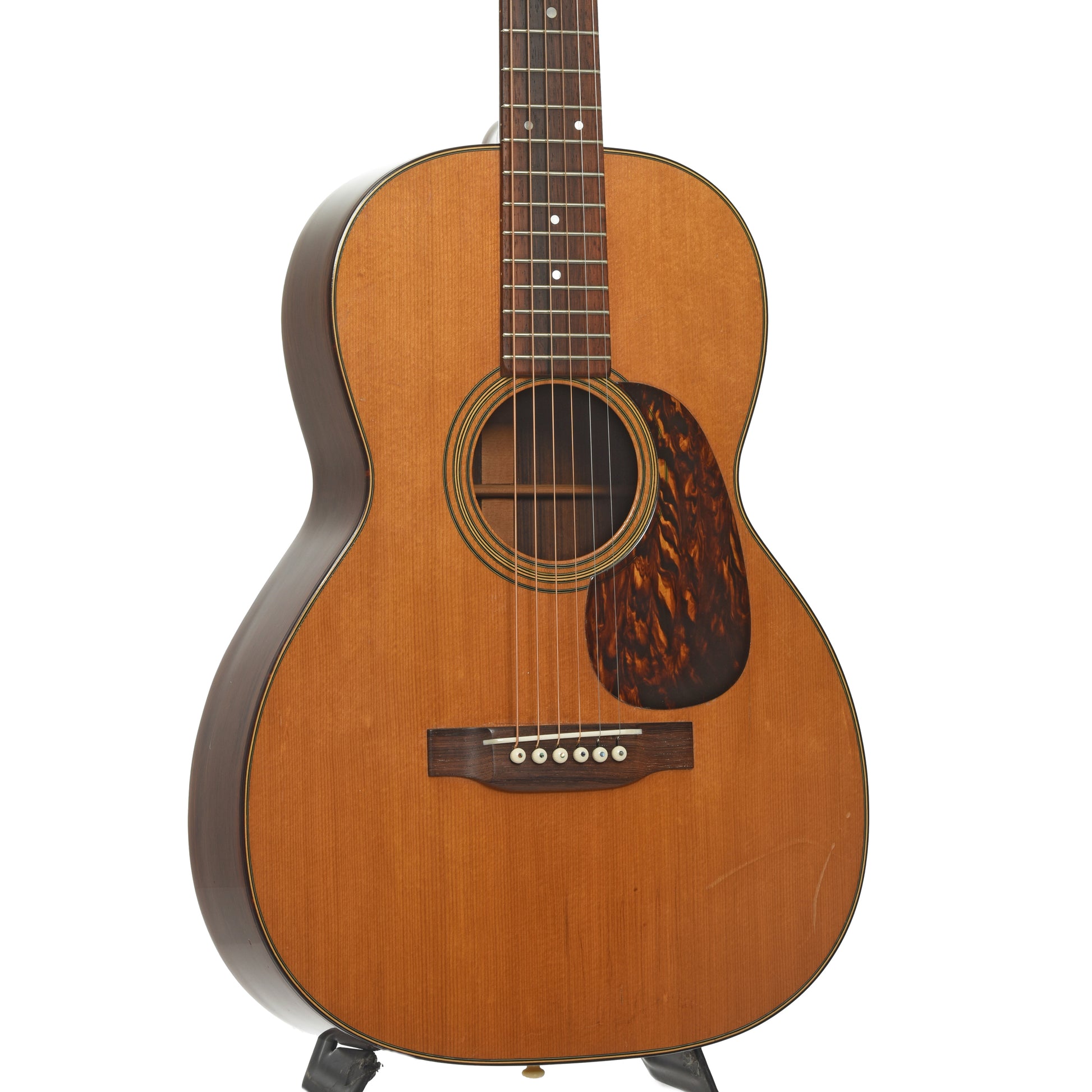 Front and side of Martin 00-21 Acoustic Guitar 