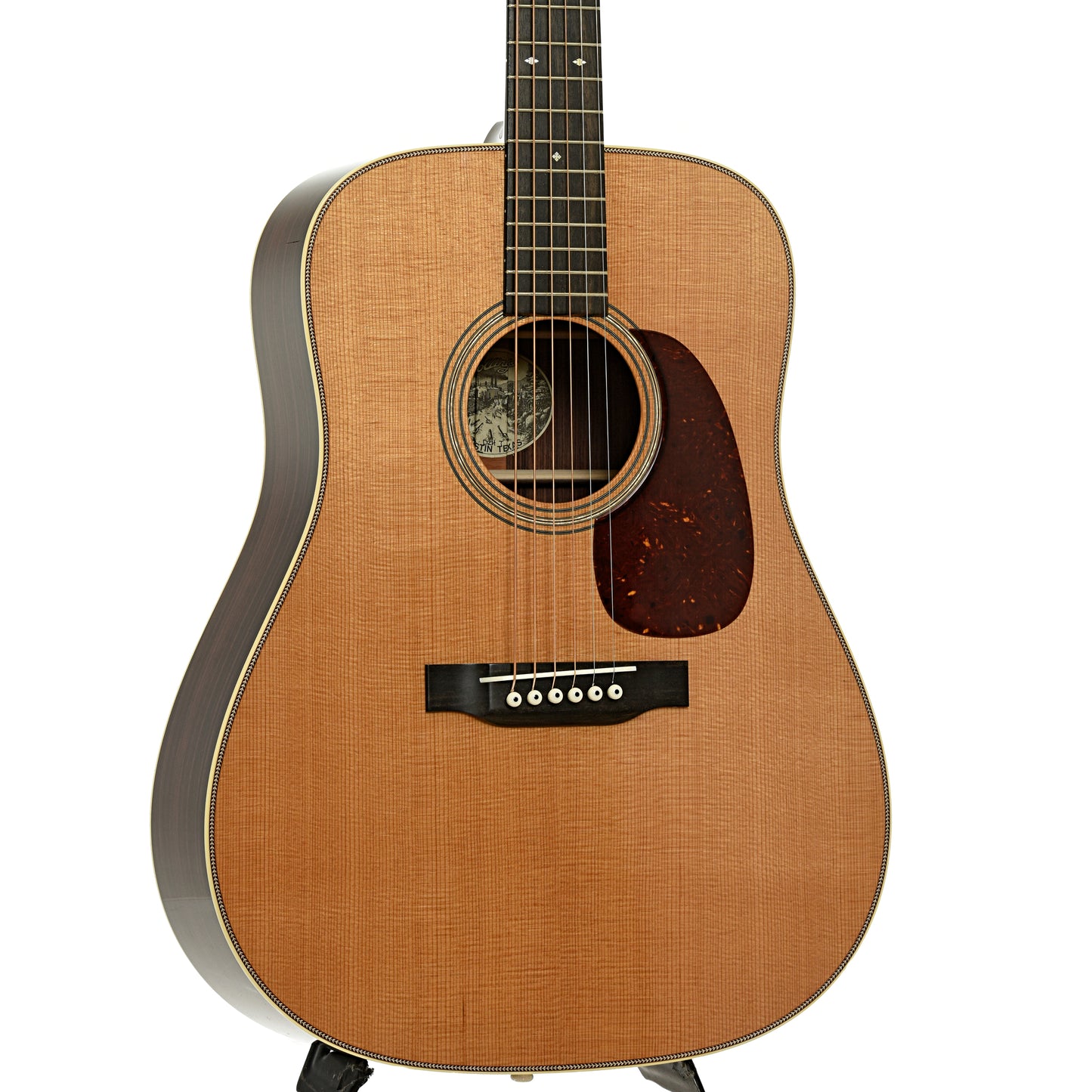 Front and side of Collings D2H Traditional Acoustic Guitar