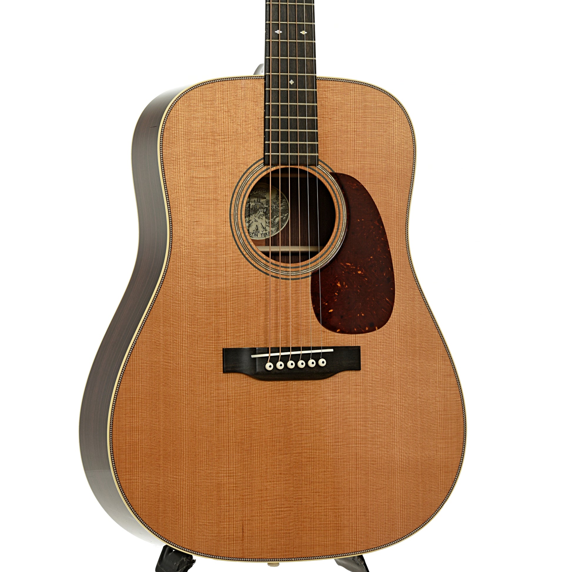 Front and side of Collings D2H Traditional Acoustic Guitar