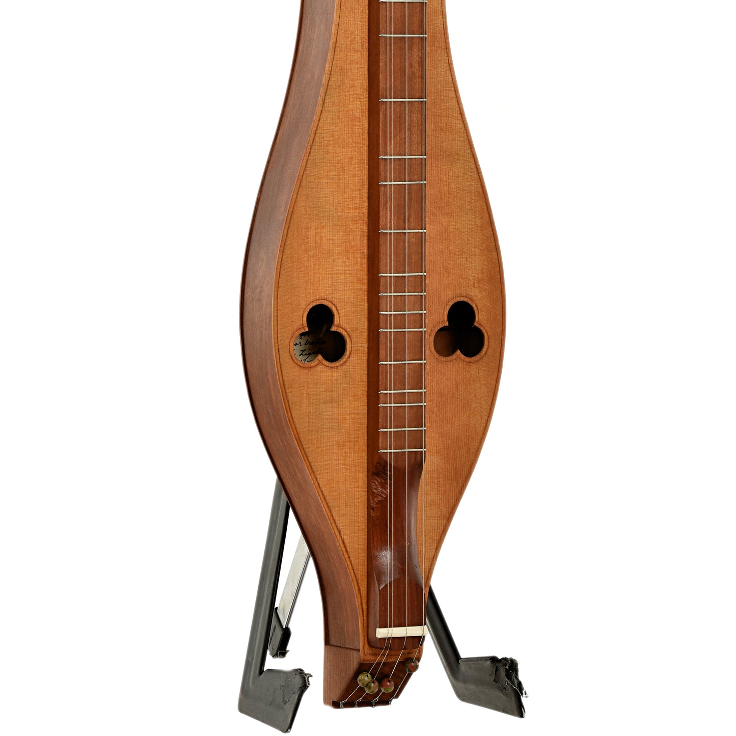 Front and side of David G. Miller Appalachian Dulcimer 
