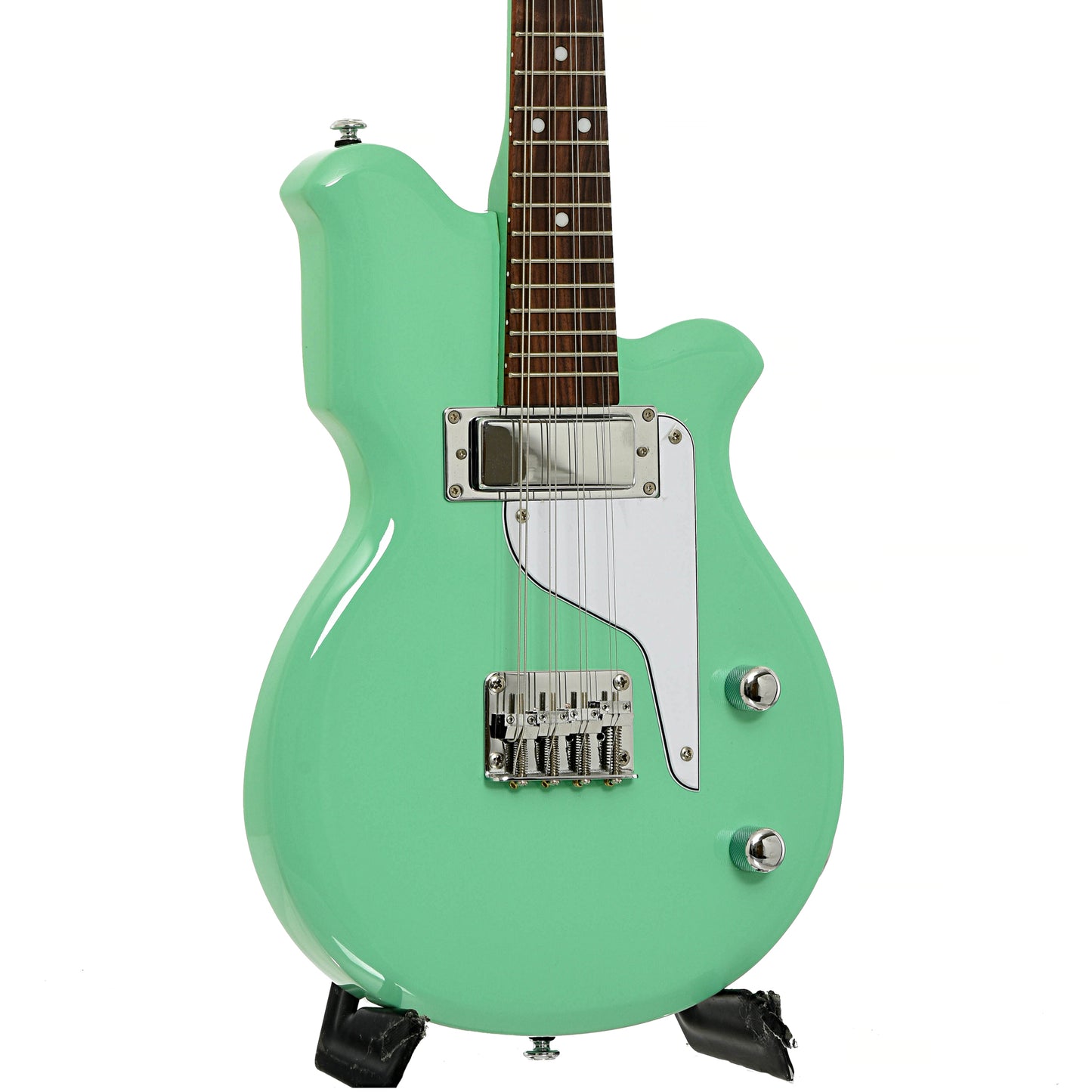 Front and side of Airline Map Electric Mandola