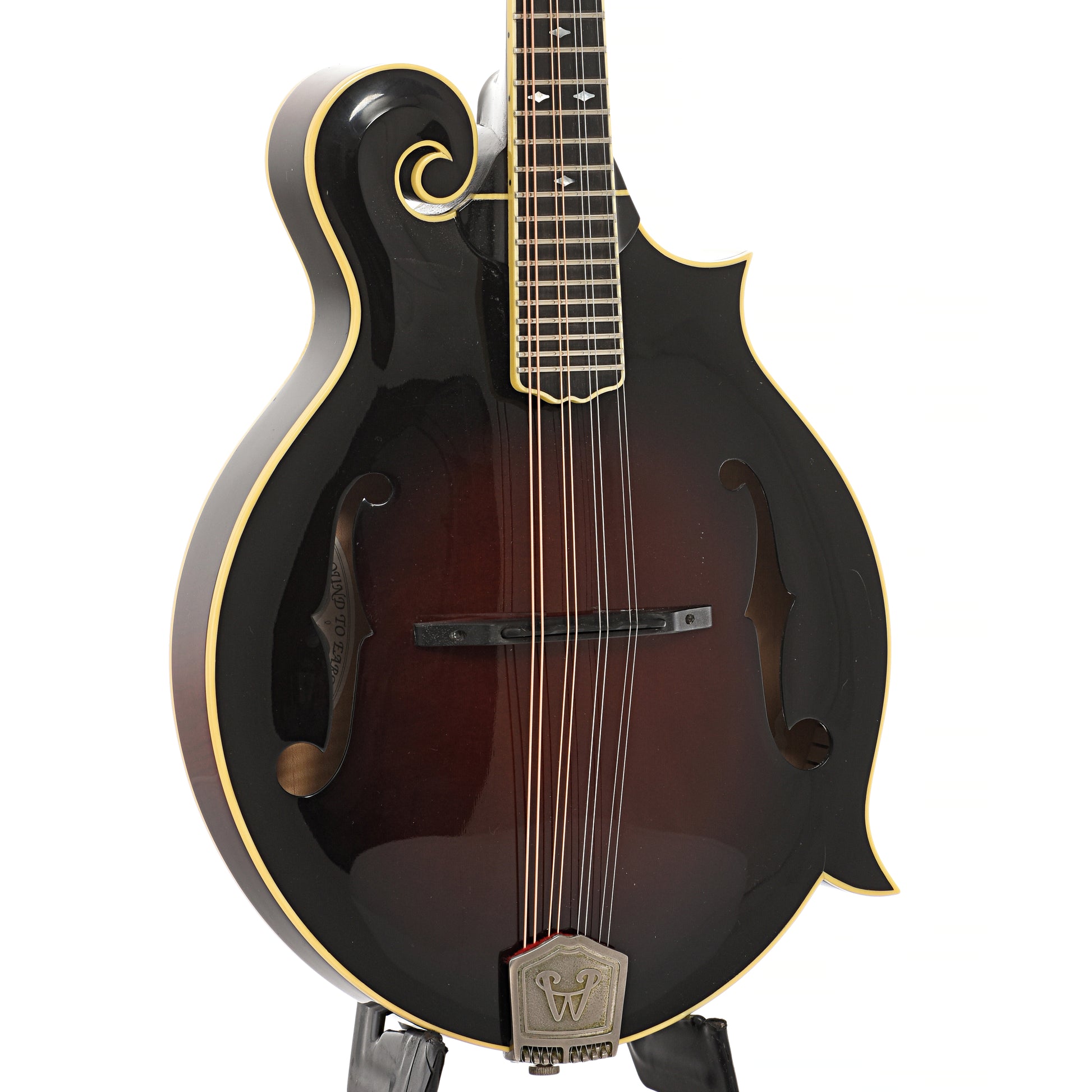 Front and side of Weber Yellowstone F-Model Mandolin (2005)