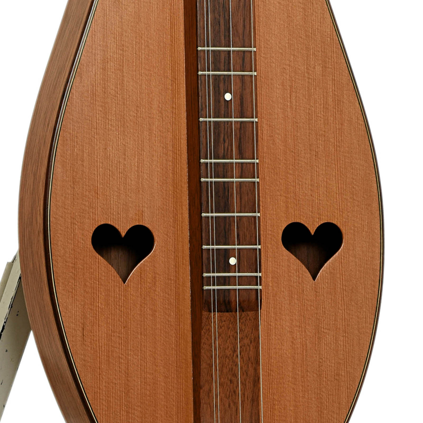 Soundholes of Dennis Dorogi Appalachian Dulcimer 