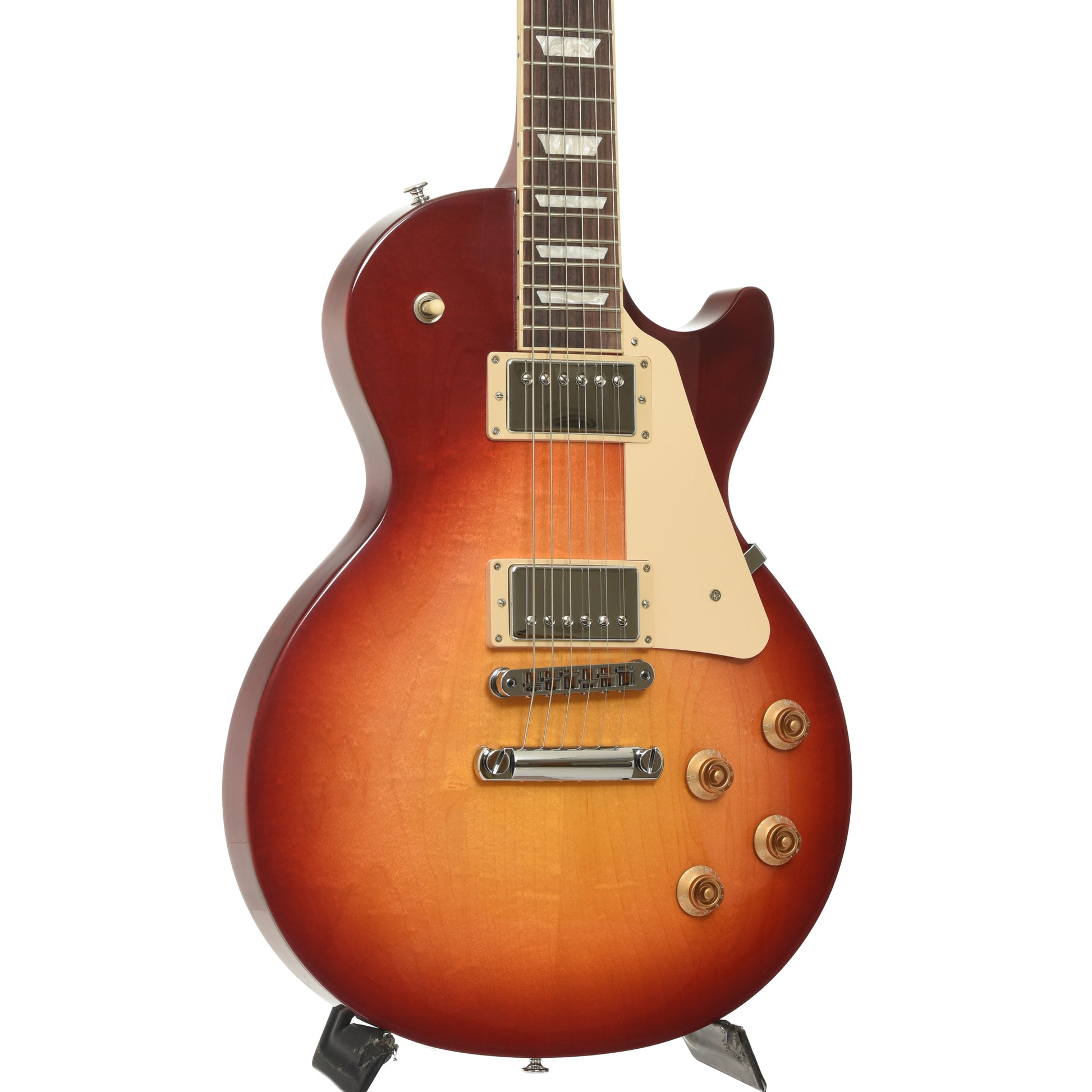 Frotn and side of Gibson Les Paul Studio Electric Guitar