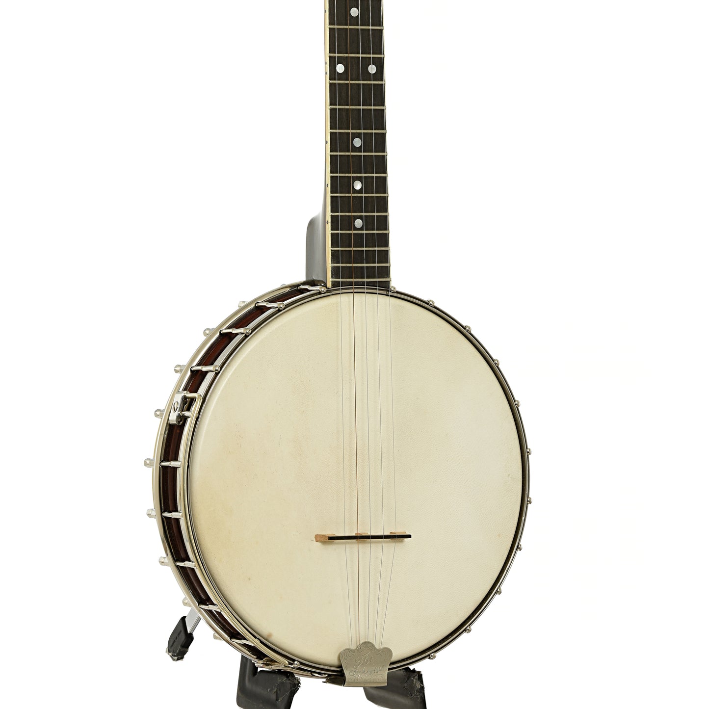 Front and side of Gibson TB-1 Trapdoor Conversion Banjo