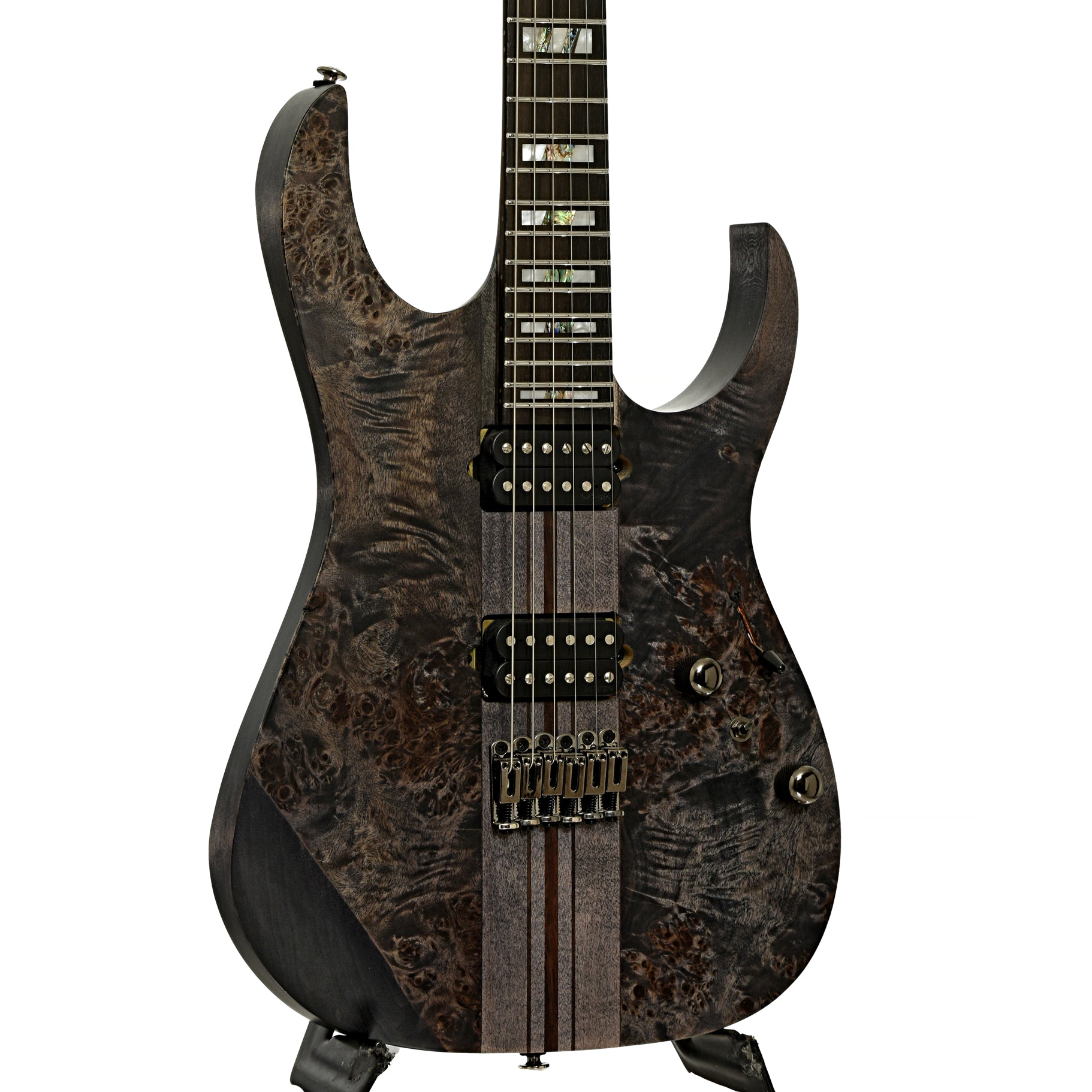 Front and side of Ibanez RGT1221PB Electric Guitar 