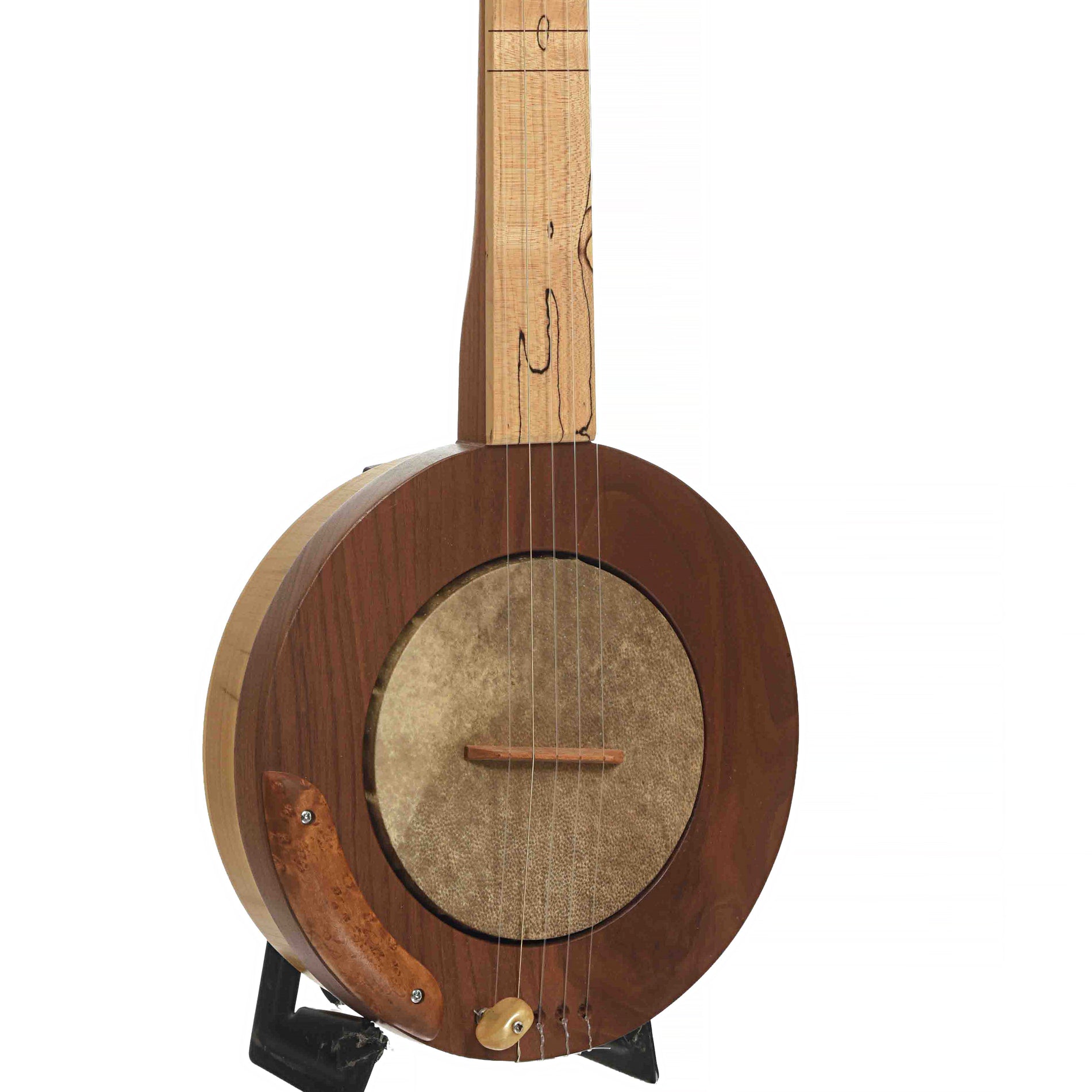 Front and side of Blue Star Mountain Banjo