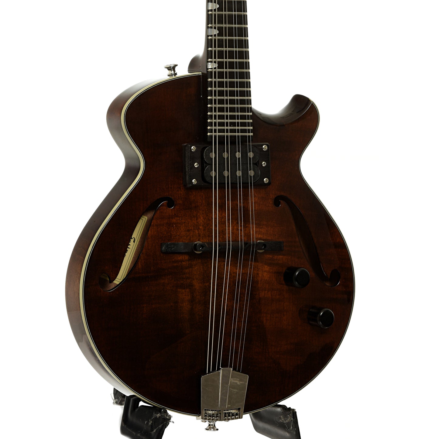 Front and side of Eastman ER-M El Rey Electric Mandolin
