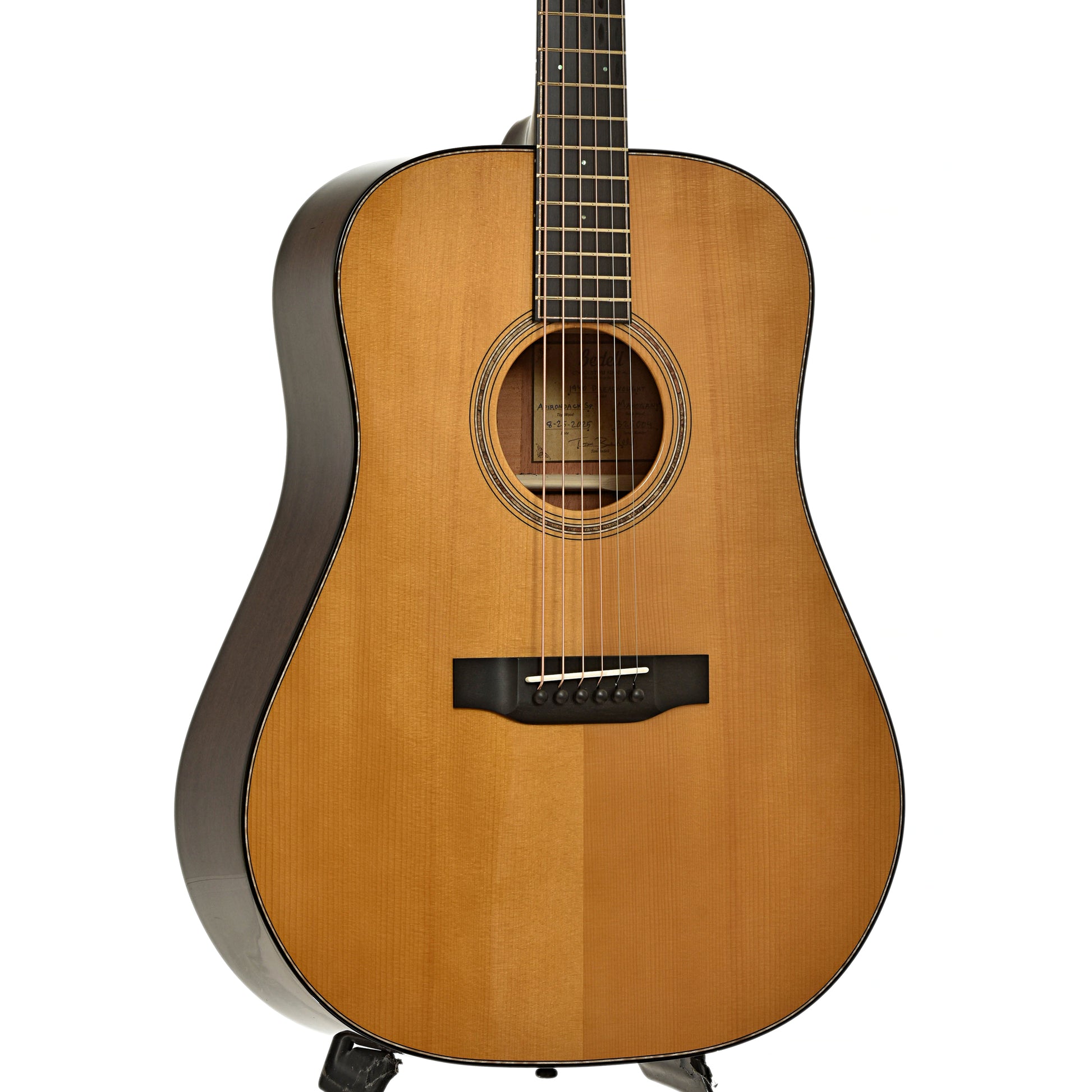 Front and side of Bedell Special Edition 1940 Dreadnought Acoustic Guitar