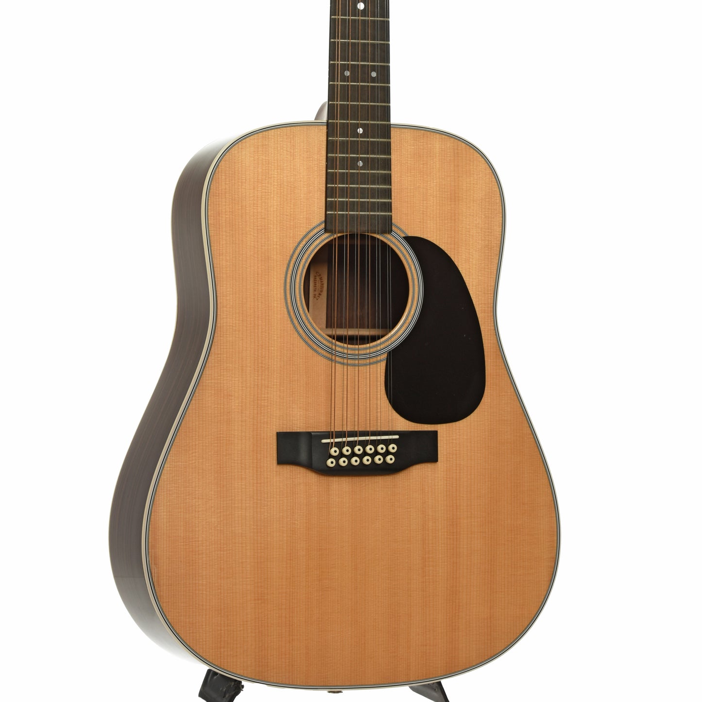 Front and side of Martin D-12-28 