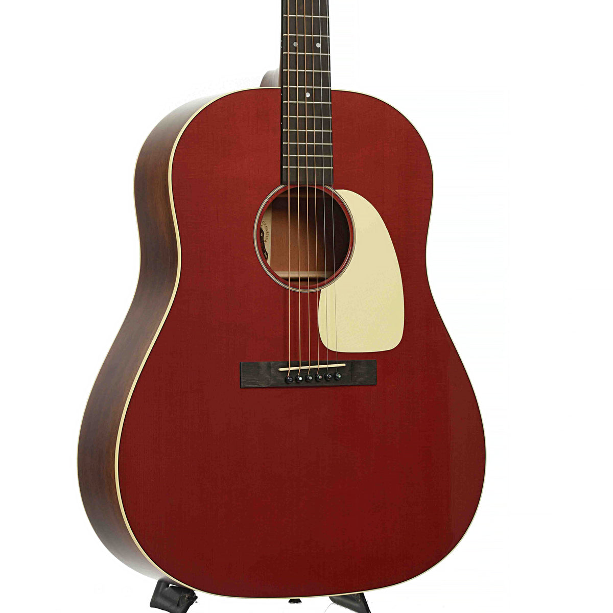 Front & Side of Martin DSS-16E Acoustic Guitar & Gigbag, Cherry Cola