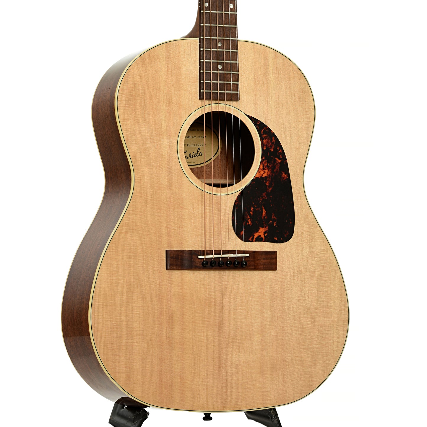 Front of Farida Old Town Series OT-22 NA Acoustic Guitar 