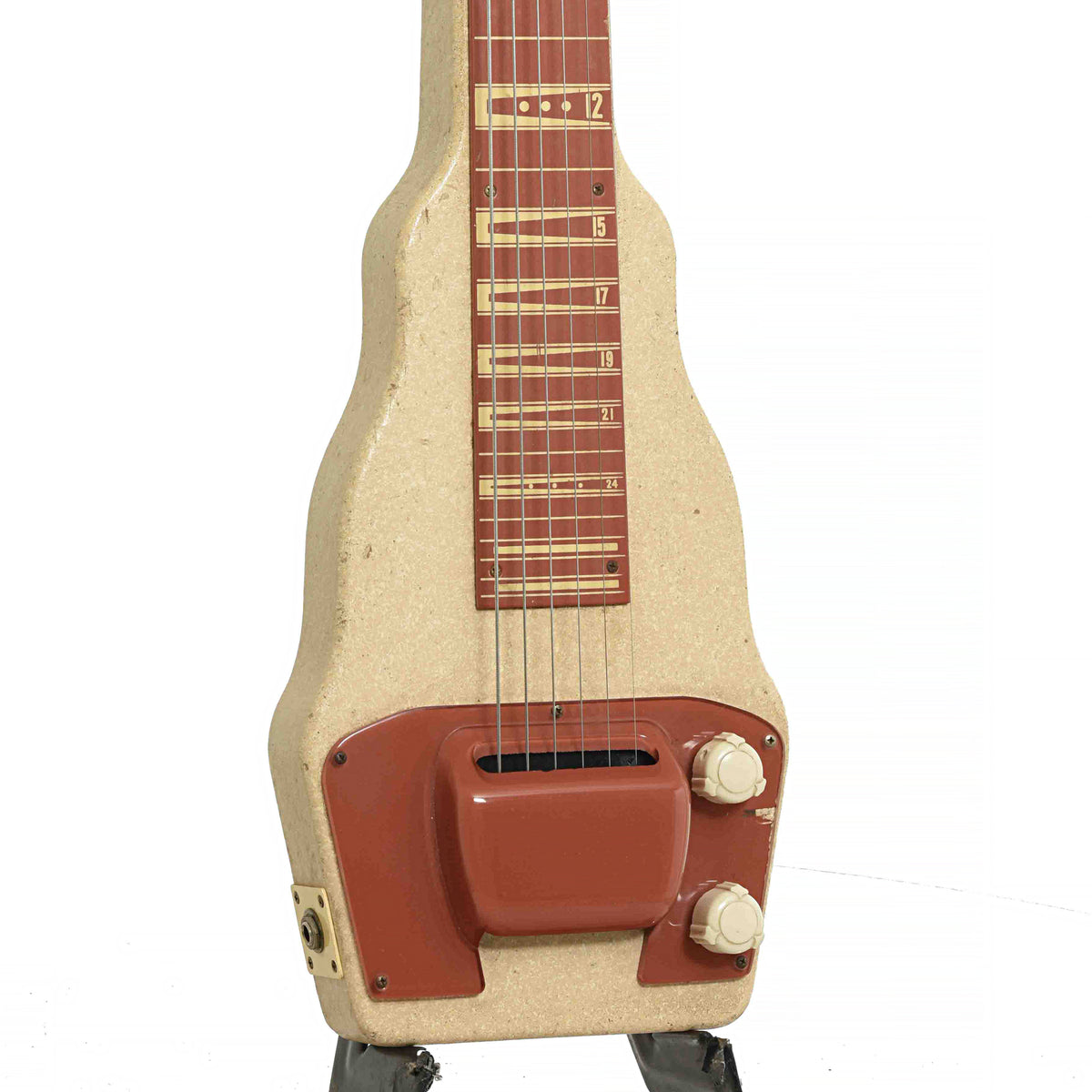 Front & Side of Gibson BR-9 Lap Steel Guitar