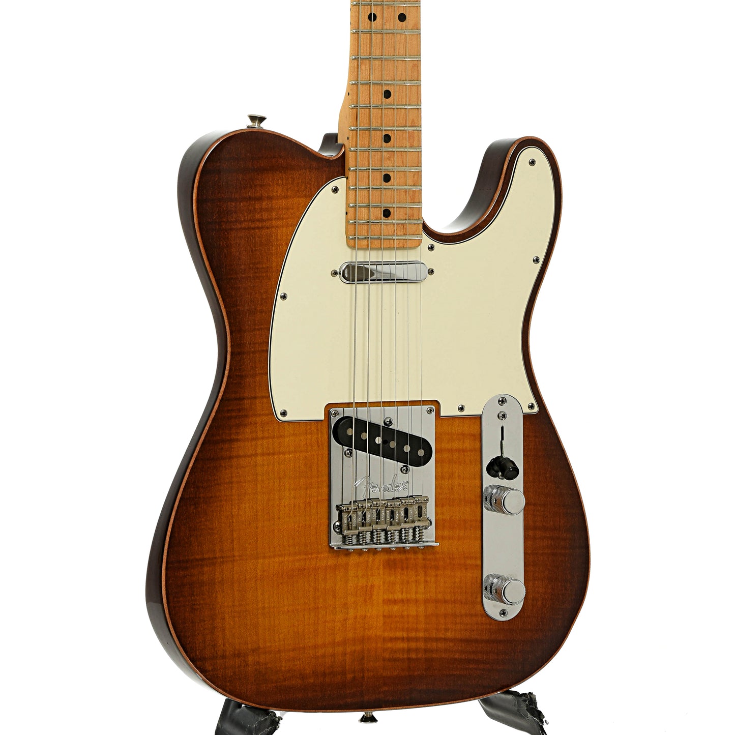 Front and side of Fender American Select Telecaster Electric Guitar