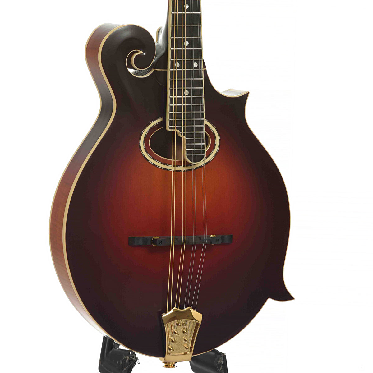 Front & Side of Gold Tone Mastertone GM-80 F-Style Mandolin