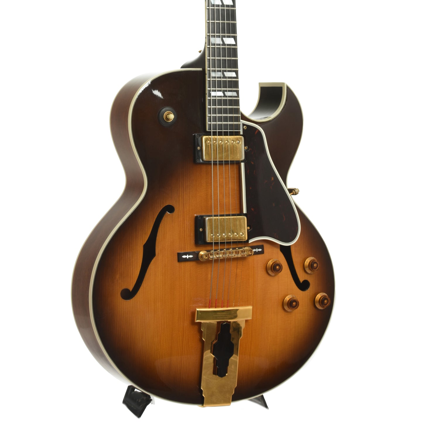 Front and side of Gibson L-4 CES Hollowbody Electric Guitar 